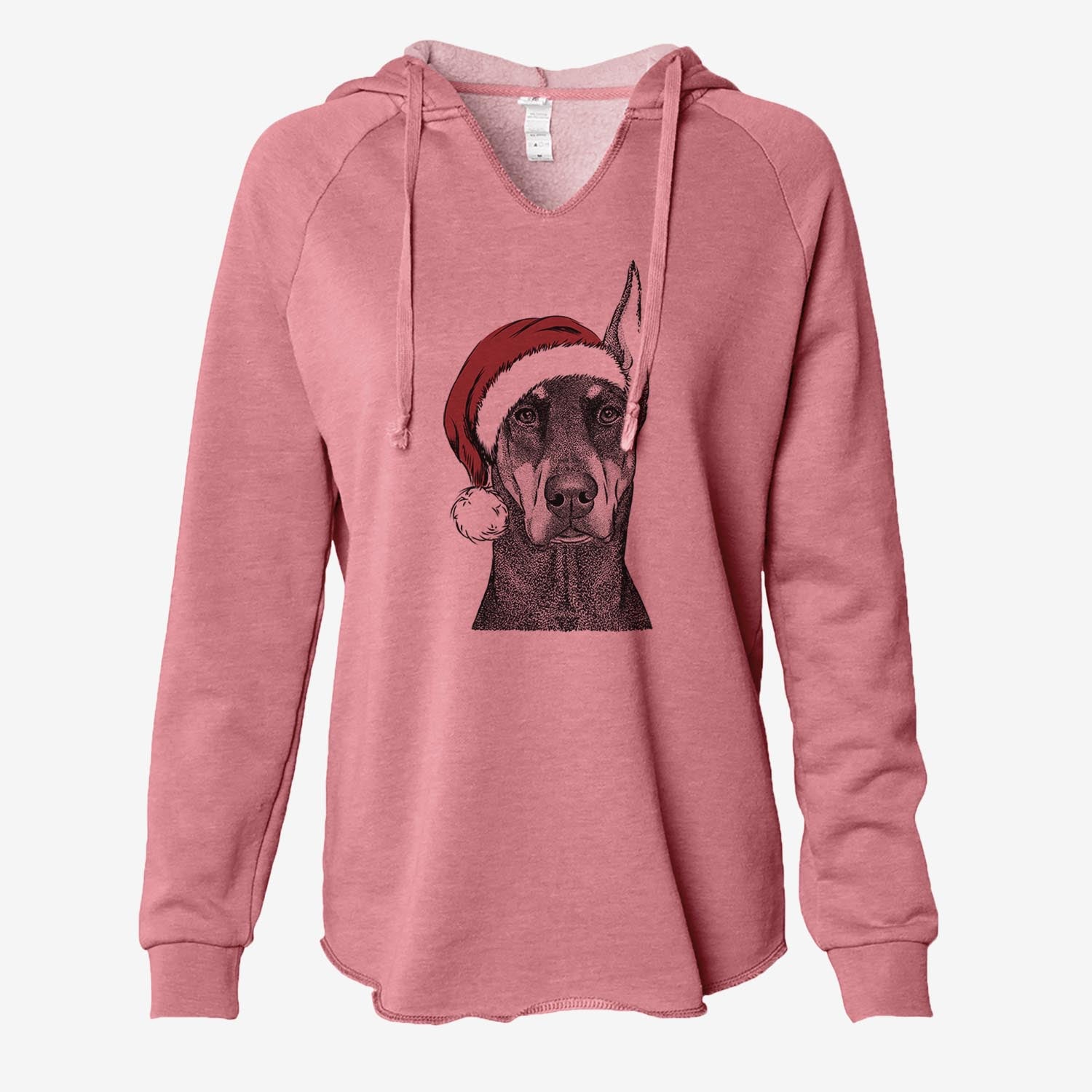 Drake the Doberman Pinscher - Cali Wave Hooded Sweatshirt