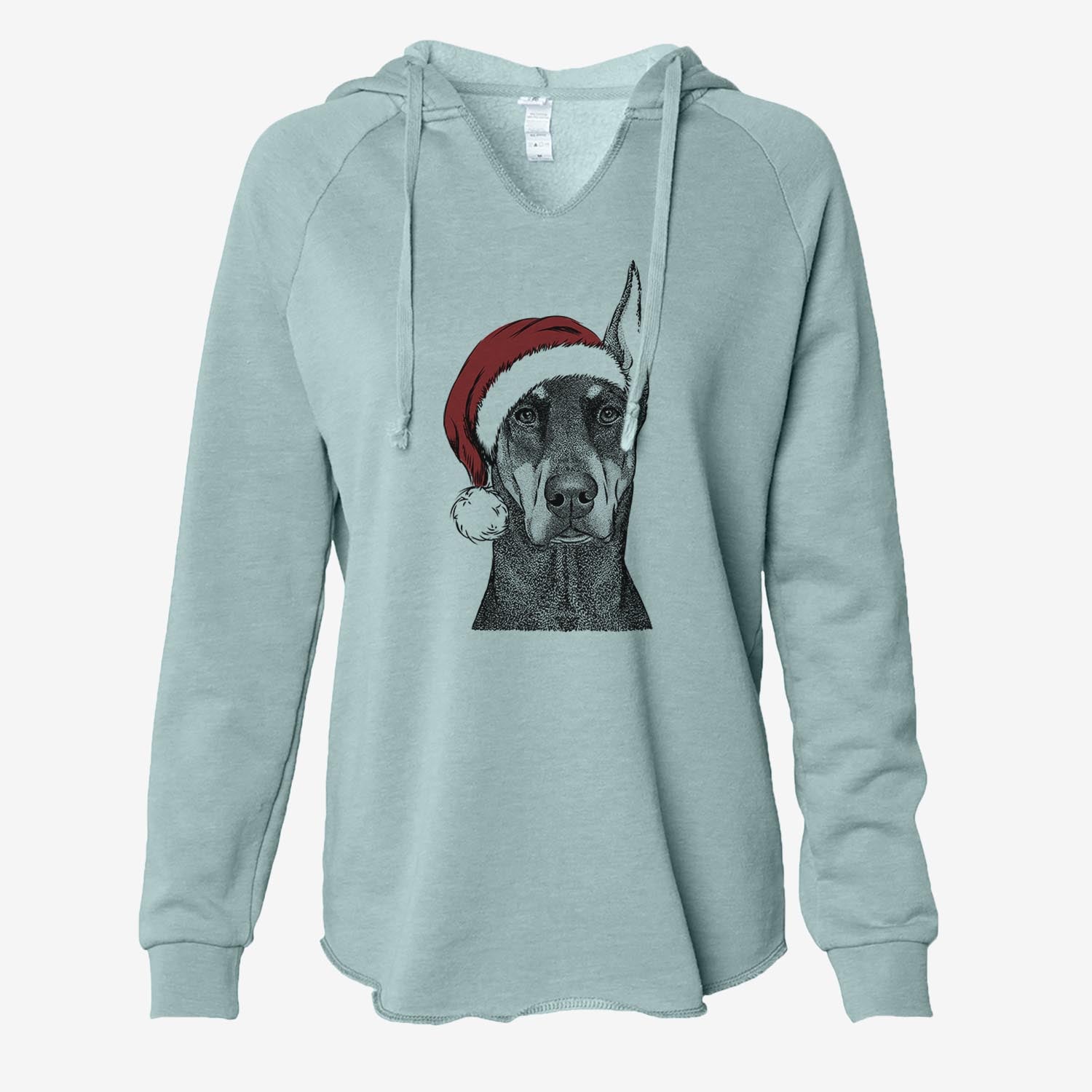 Drake the Doberman Pinscher - Cali Wave Hooded Sweatshirt