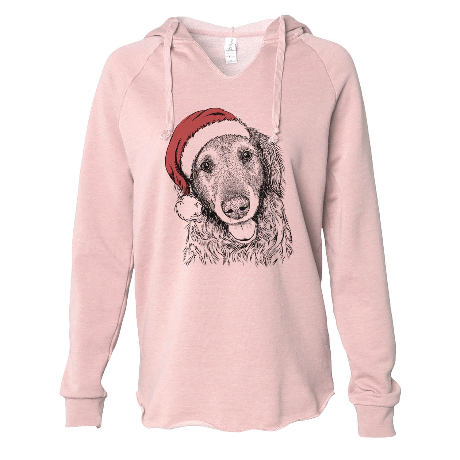 Duncan the Golden Retriever - Cali Wave Hooded Sweatshirt