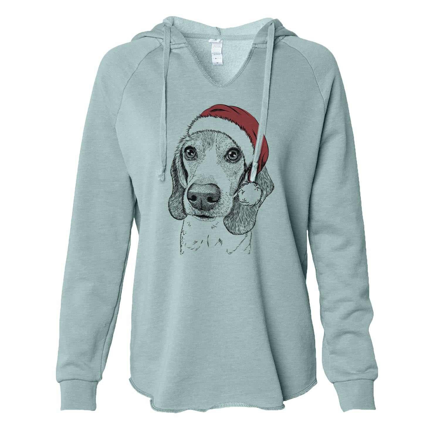 Elvis the Beagle - Cali Wave Hooded Sweatshirt