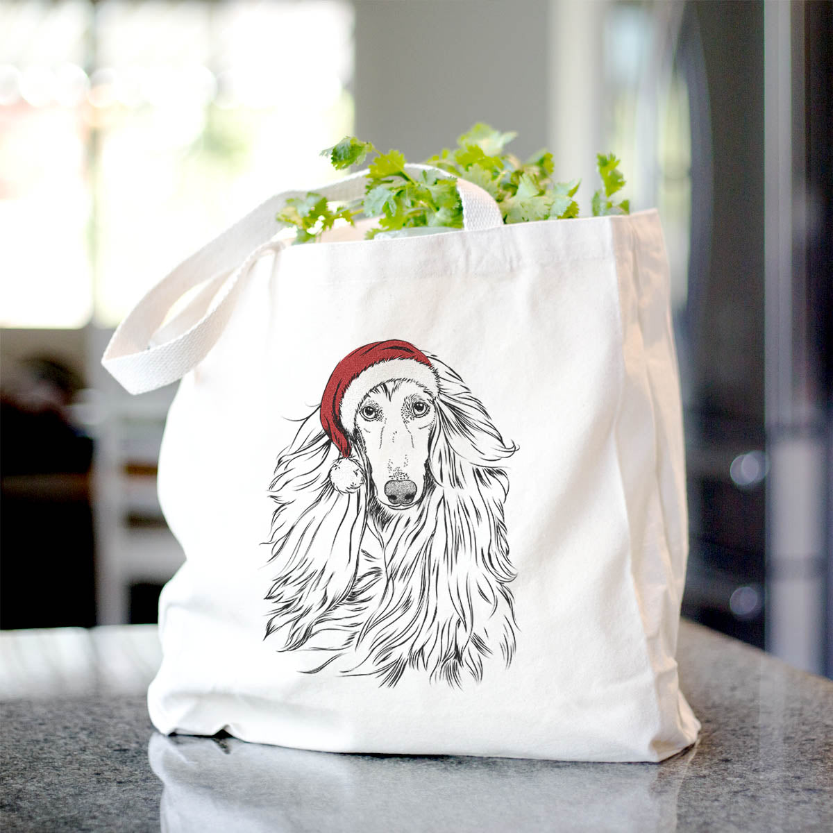 Fabio the Afghan Hound - Tote Bag