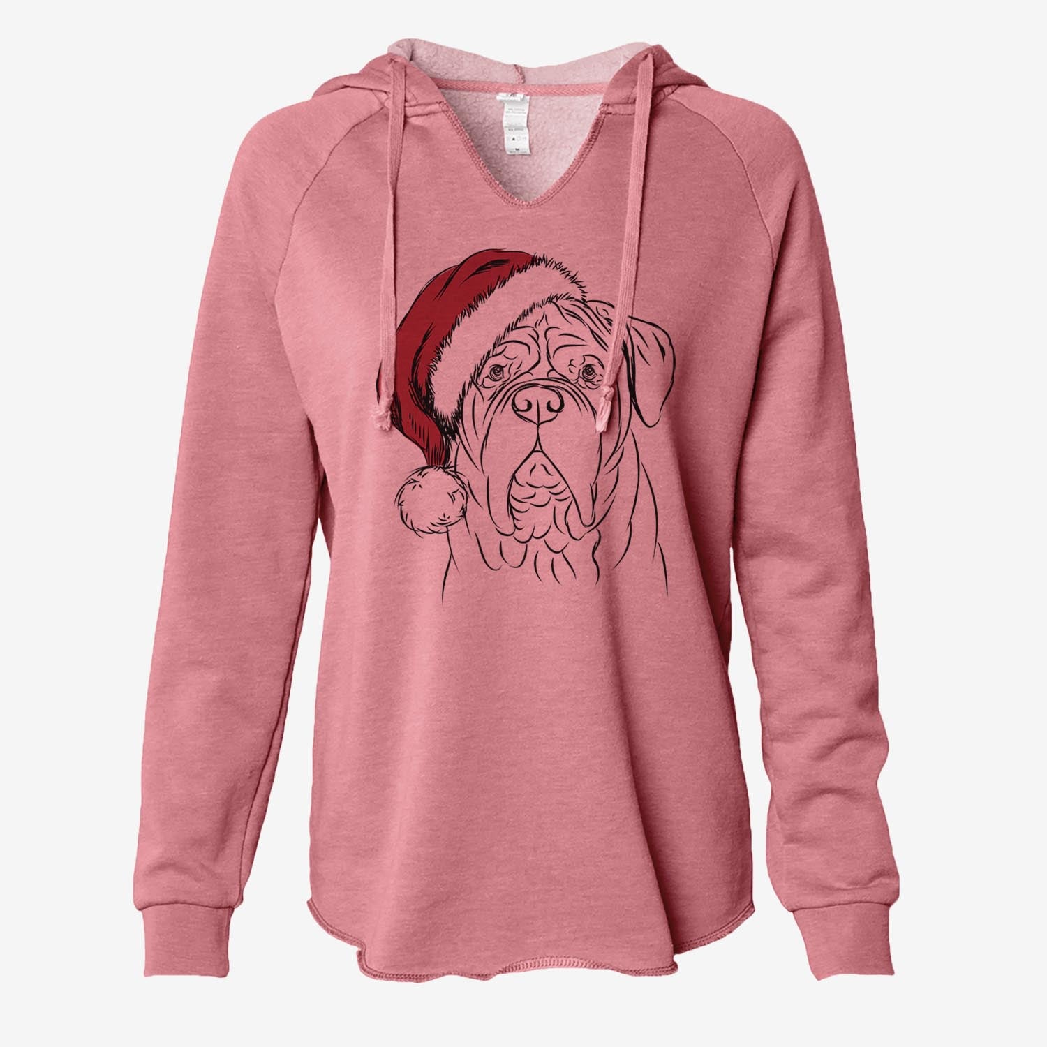 Felix the Dogue de Bordeaux - Cali Wave Hooded Sweatshirt