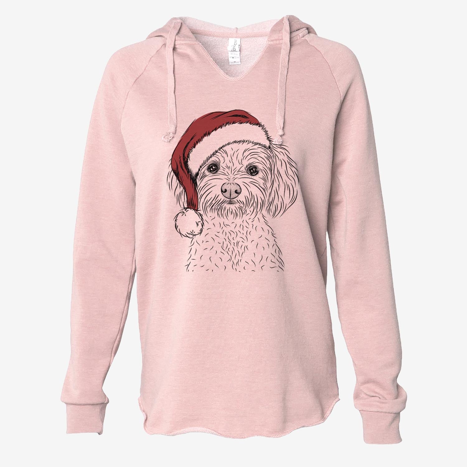 Francesca the Maltipoo - Cali Wave Hooded Sweatshirt