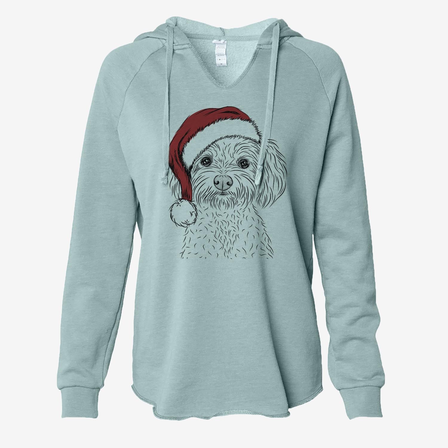 Francesca the Maltipoo - Cali Wave Hooded Sweatshirt