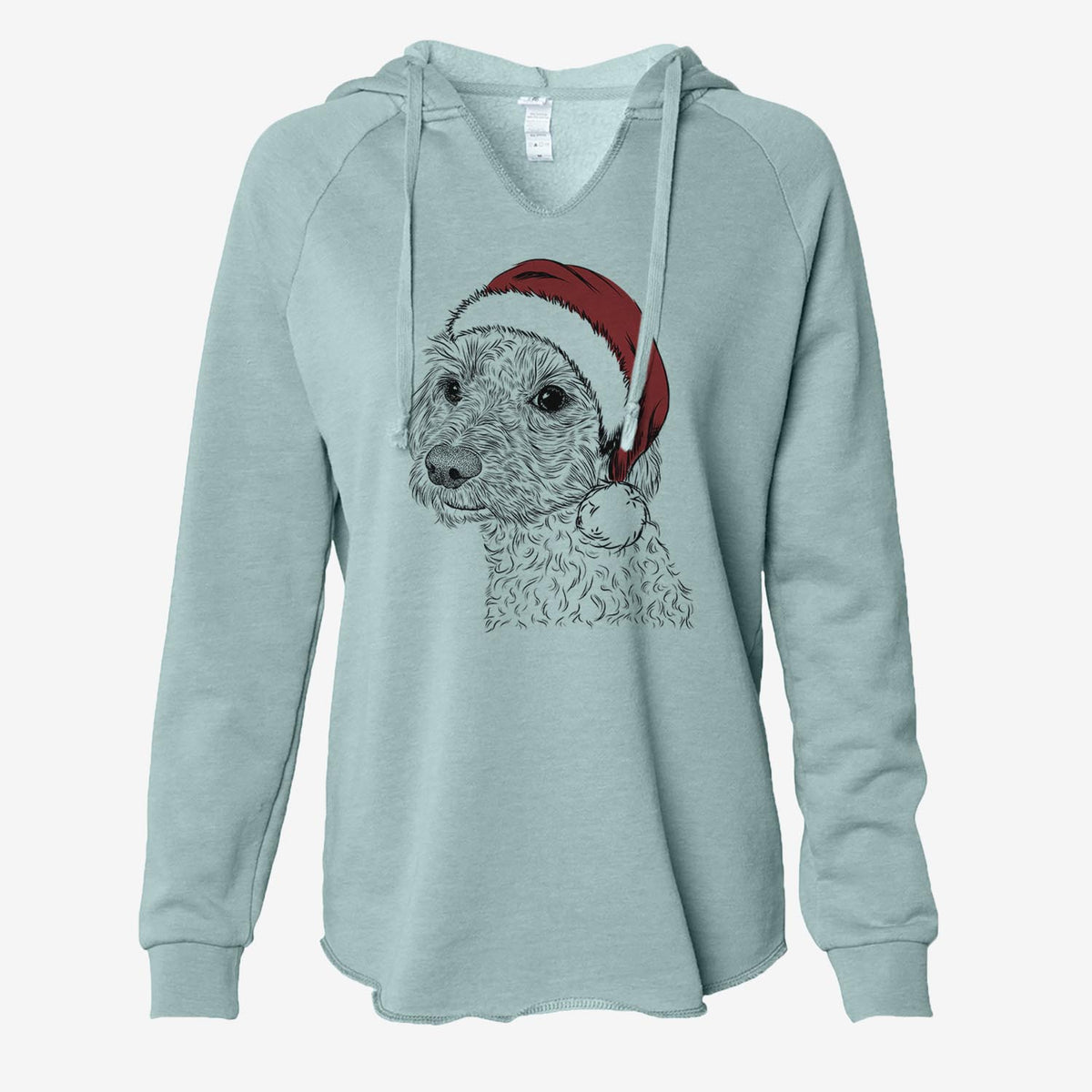 Georgie Boy the Mixed Breed - Cali Wave Hooded Sweatshirt