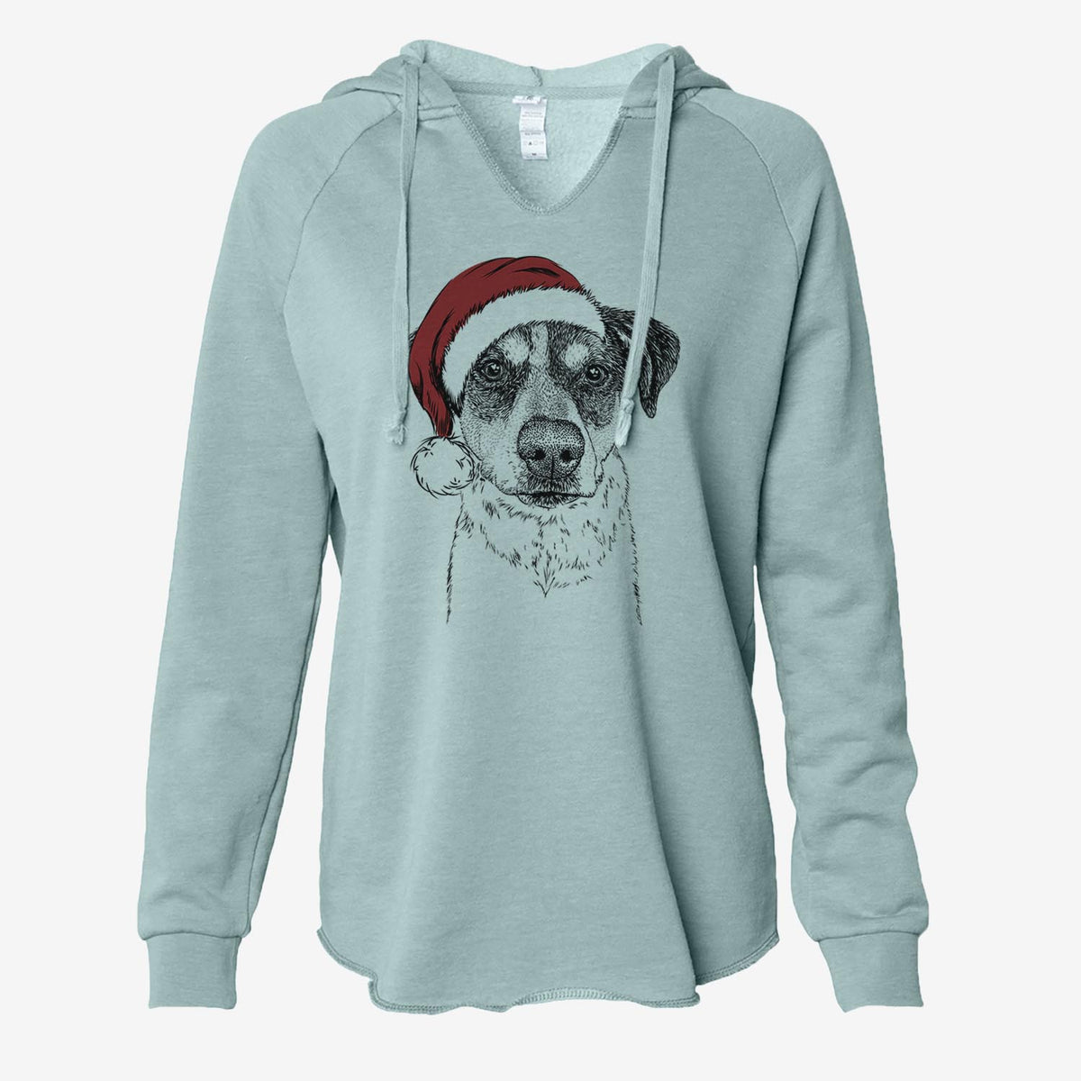 Gertrude the Mixed Breed - Cali Wave Hooded Sweatshirt