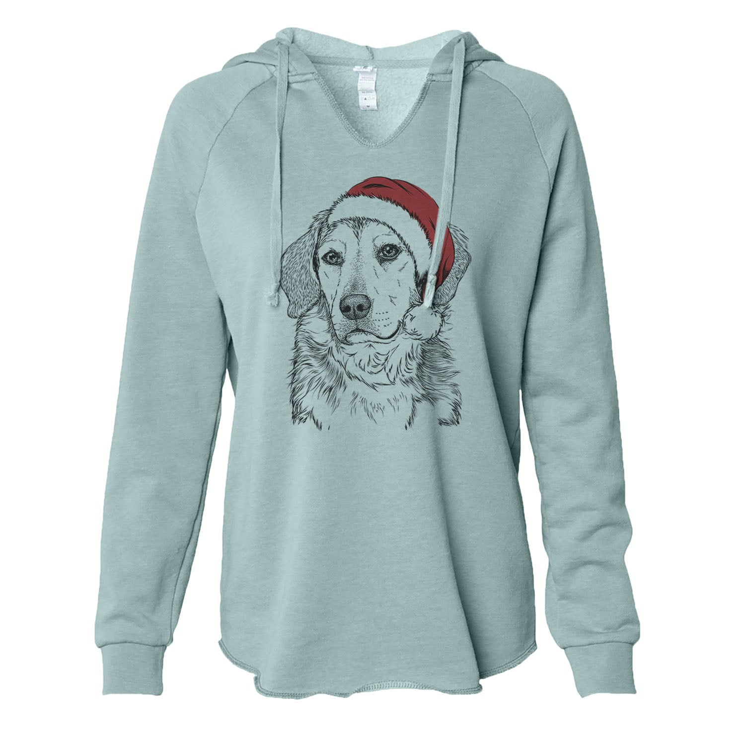 Gunner the Mixed Breed - Cali Wave Hooded Sweatshirt