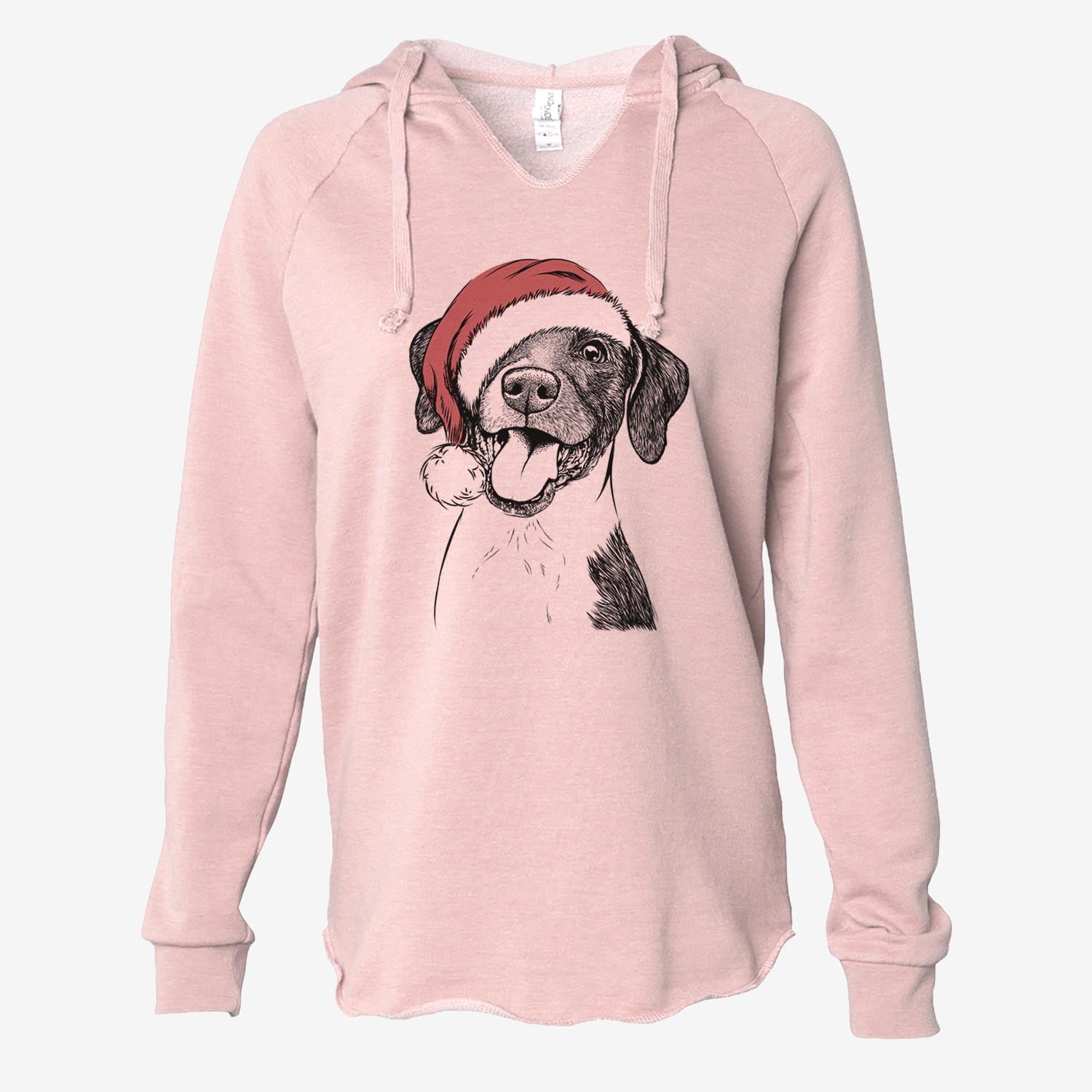 Harper the Mixed Breed - Cali Wave Hooded Sweatshirt