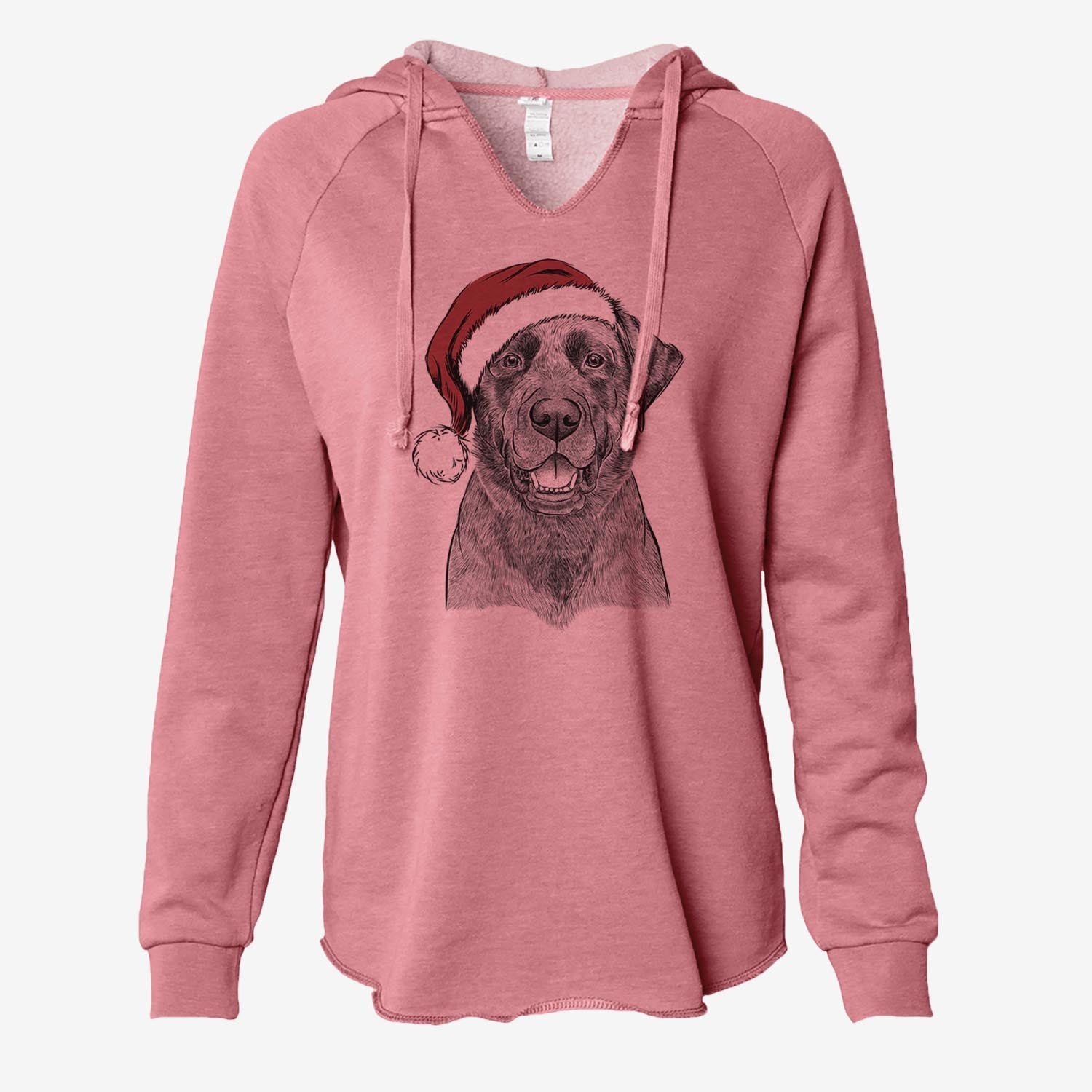 Heath the Black Lab - Cali Wave Hooded Sweatshirt