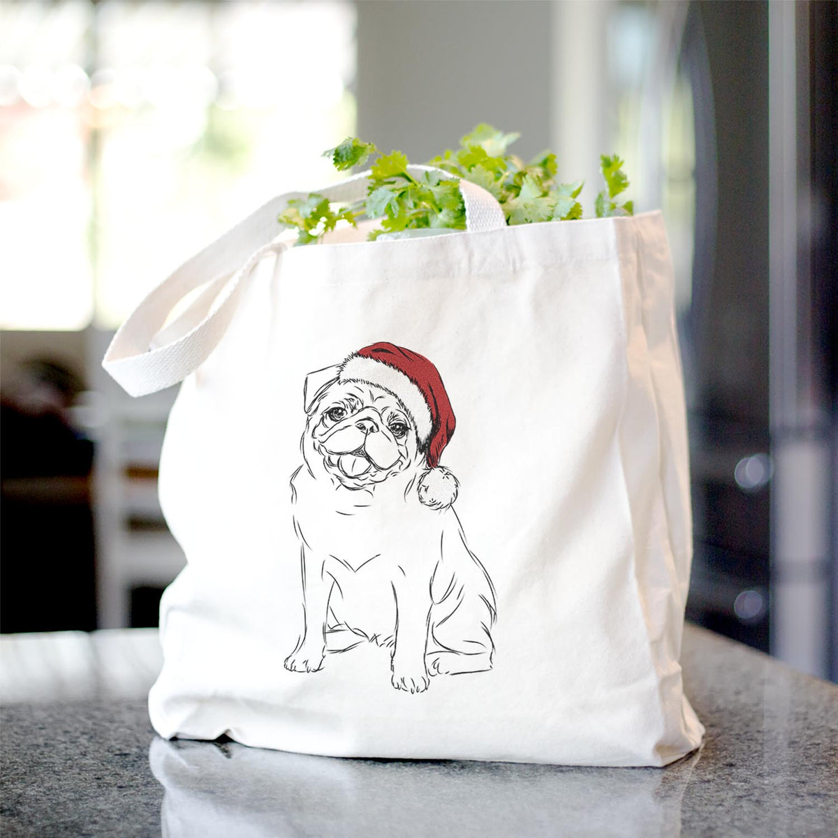 Higgins the Pug - Tote Bag