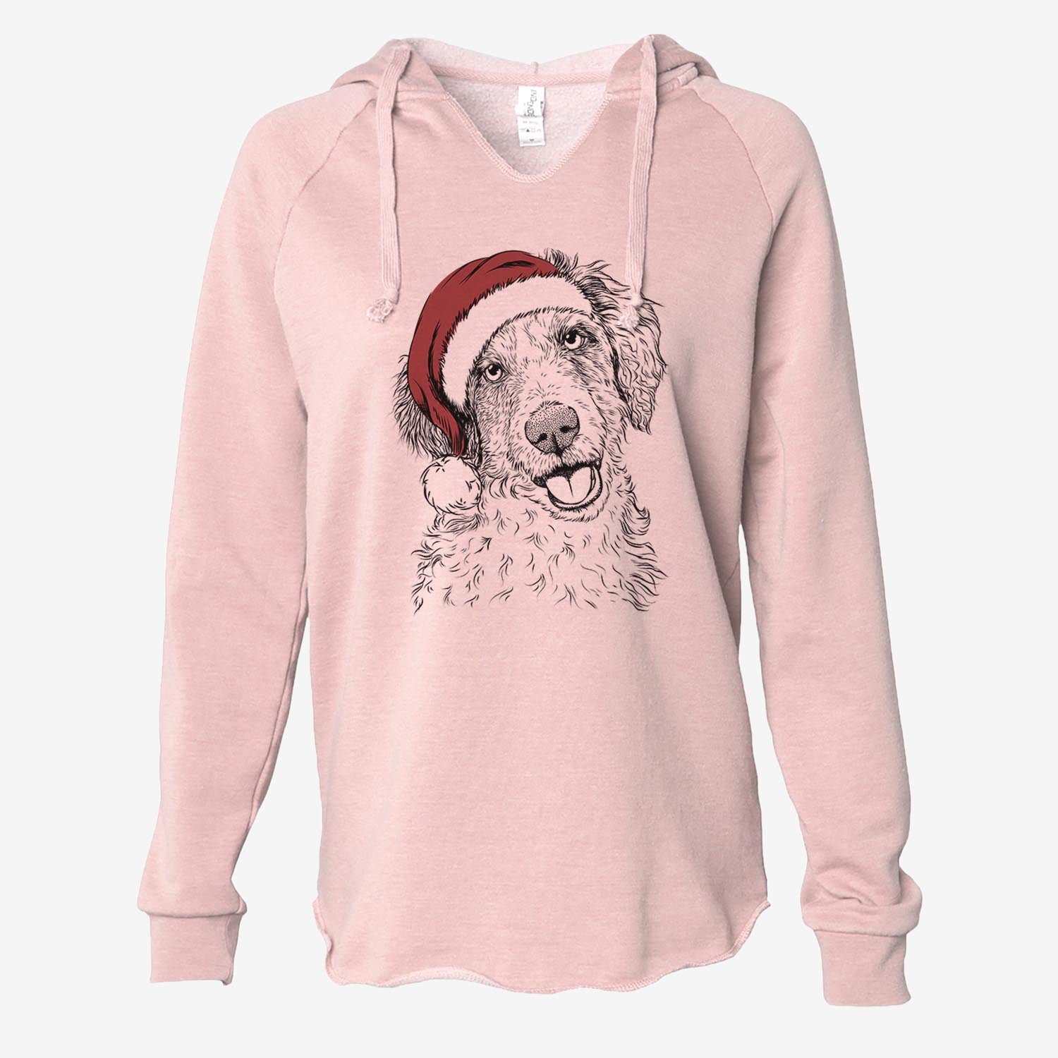 Hoge the Aussiedoodle - Cali Wave Hooded Sweatshirt