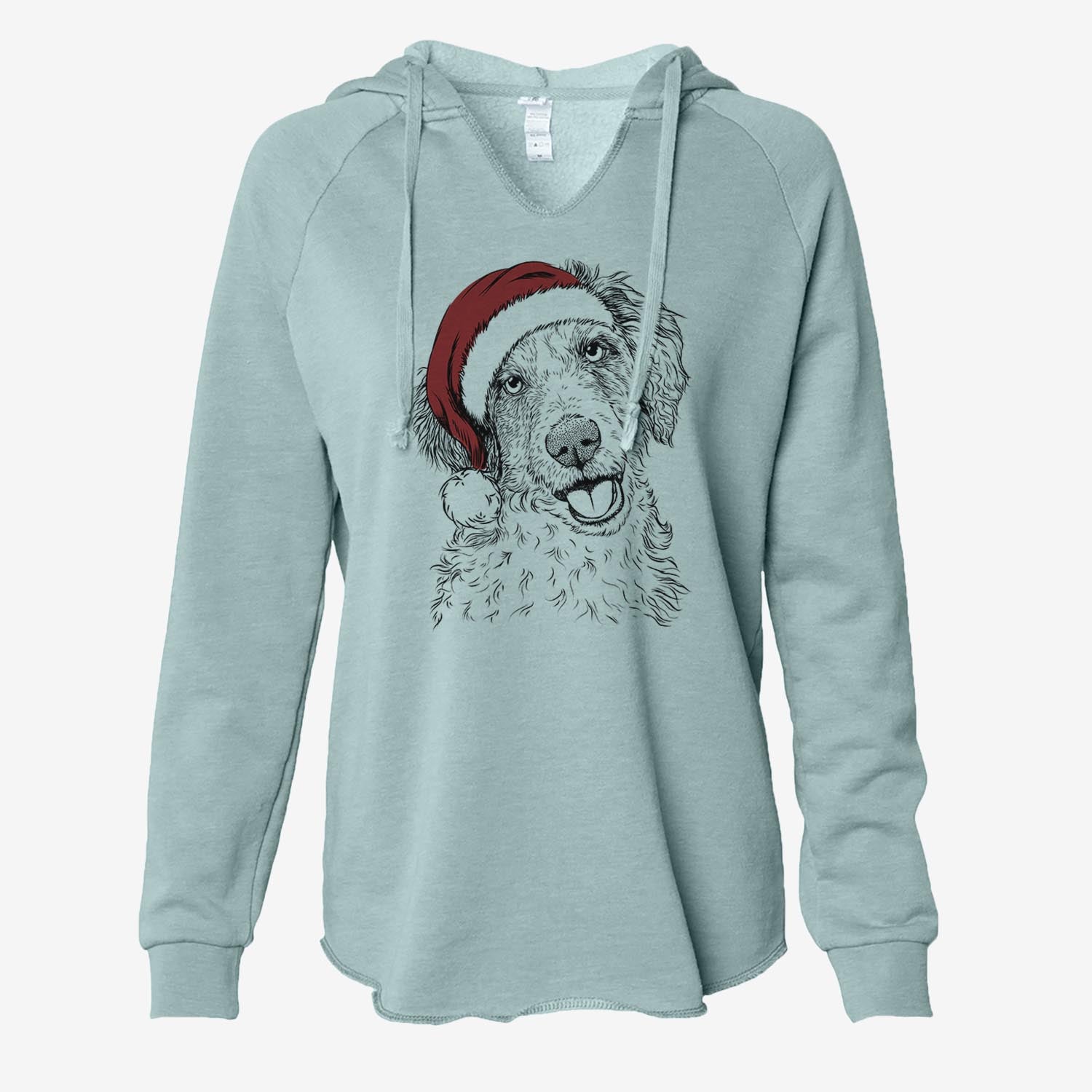 Hoge the Aussiedoodle - Cali Wave Hooded Sweatshirt