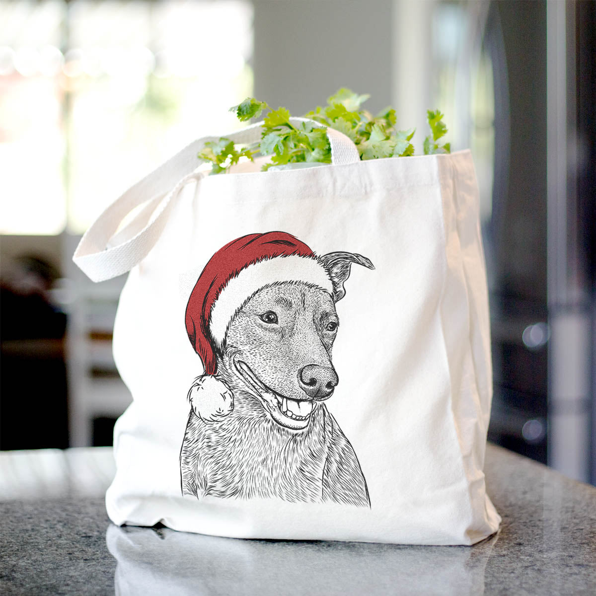 Honey the Lab Pit Mix - Tote Bag