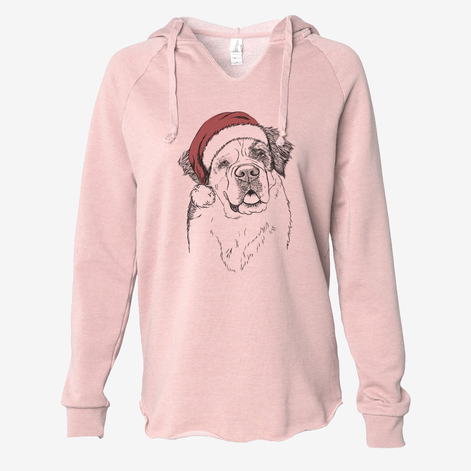 Hook the Saint Bernard - Cali Wave Hooded Sweatshirt