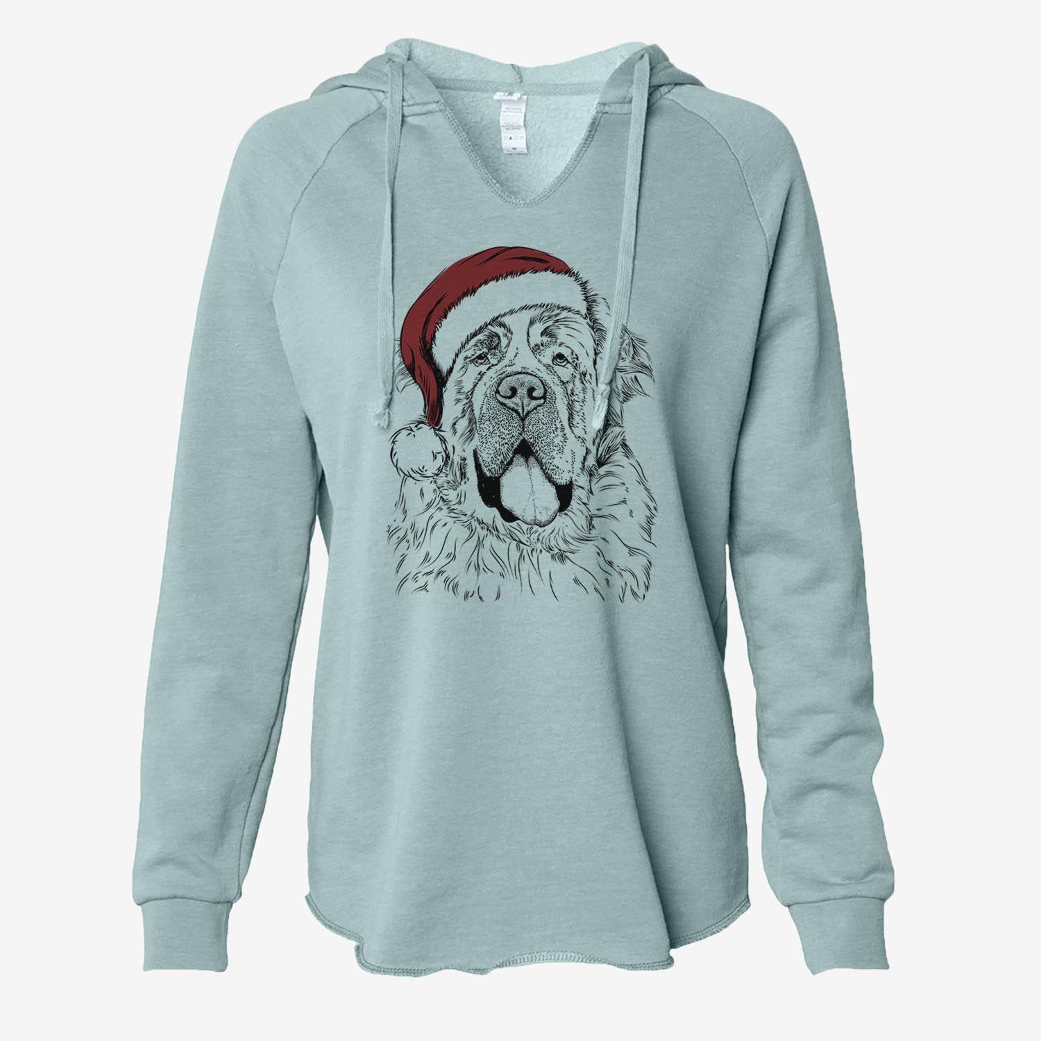 Hoss the Saint Bernard - Cali Wave Hooded Sweatshirt