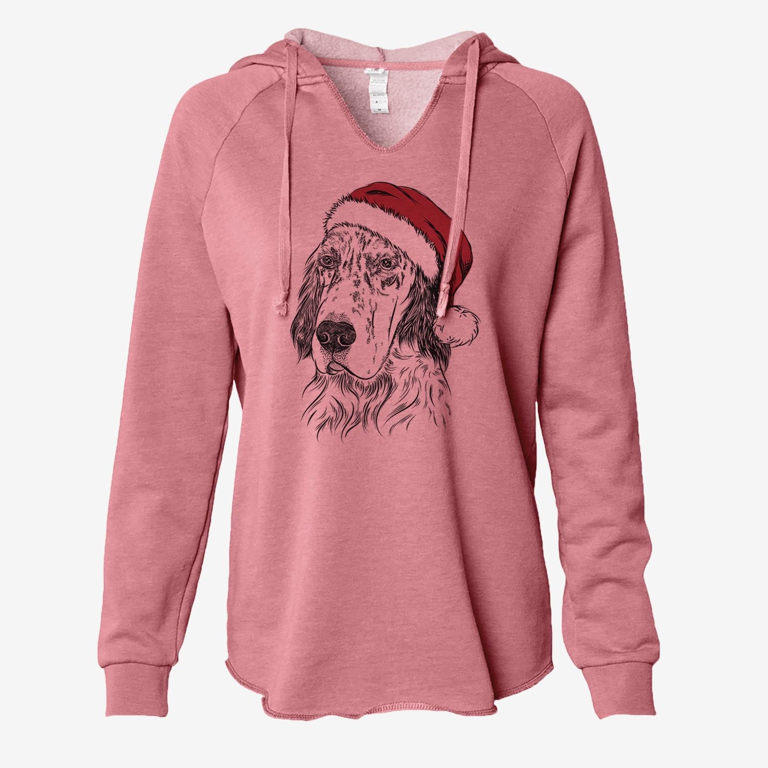 Hutch the English Setter - Cali Wave Hooded Sweatshirt