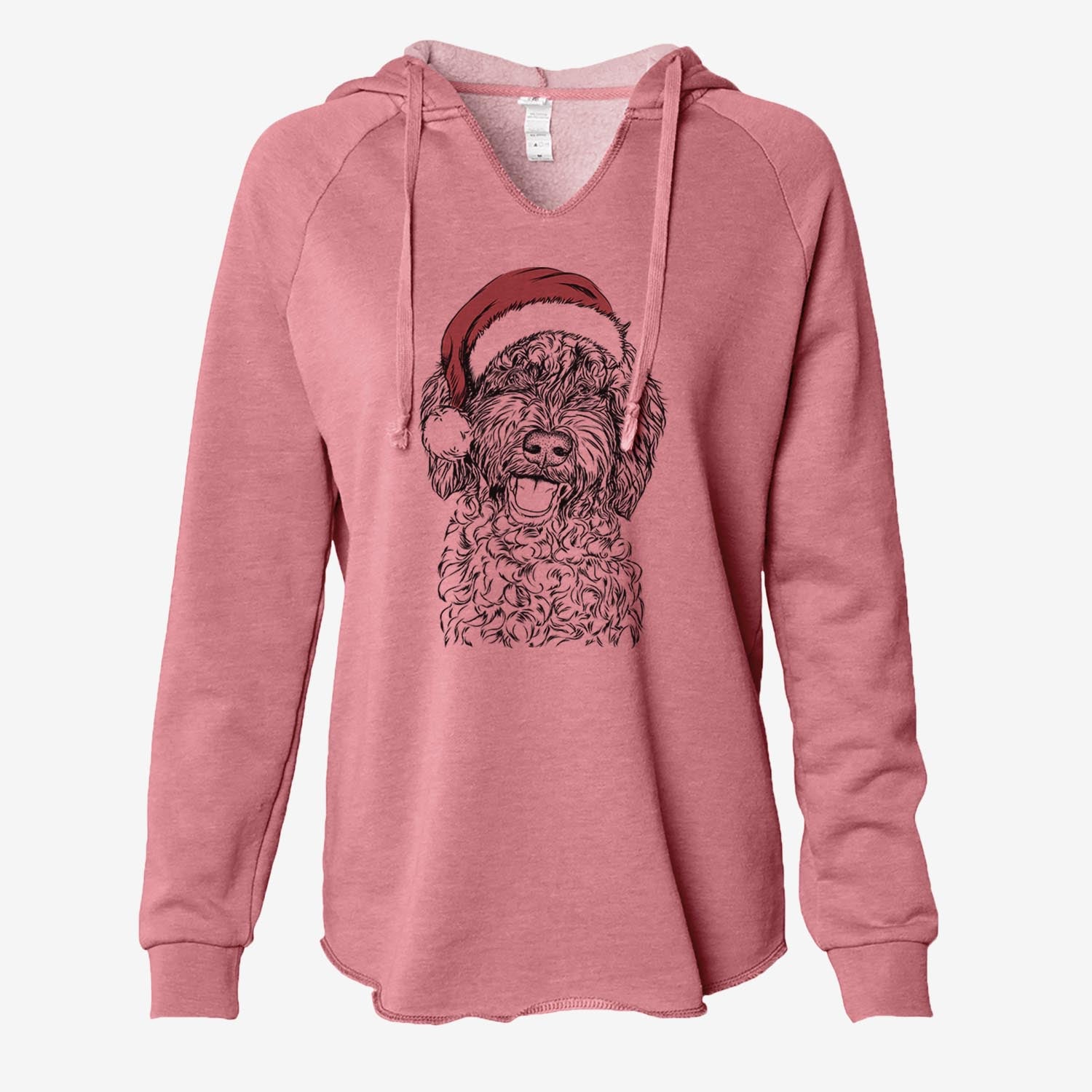 Jack the Chocolate Labradoodle - Cali Wave Hooded Sweatshirt