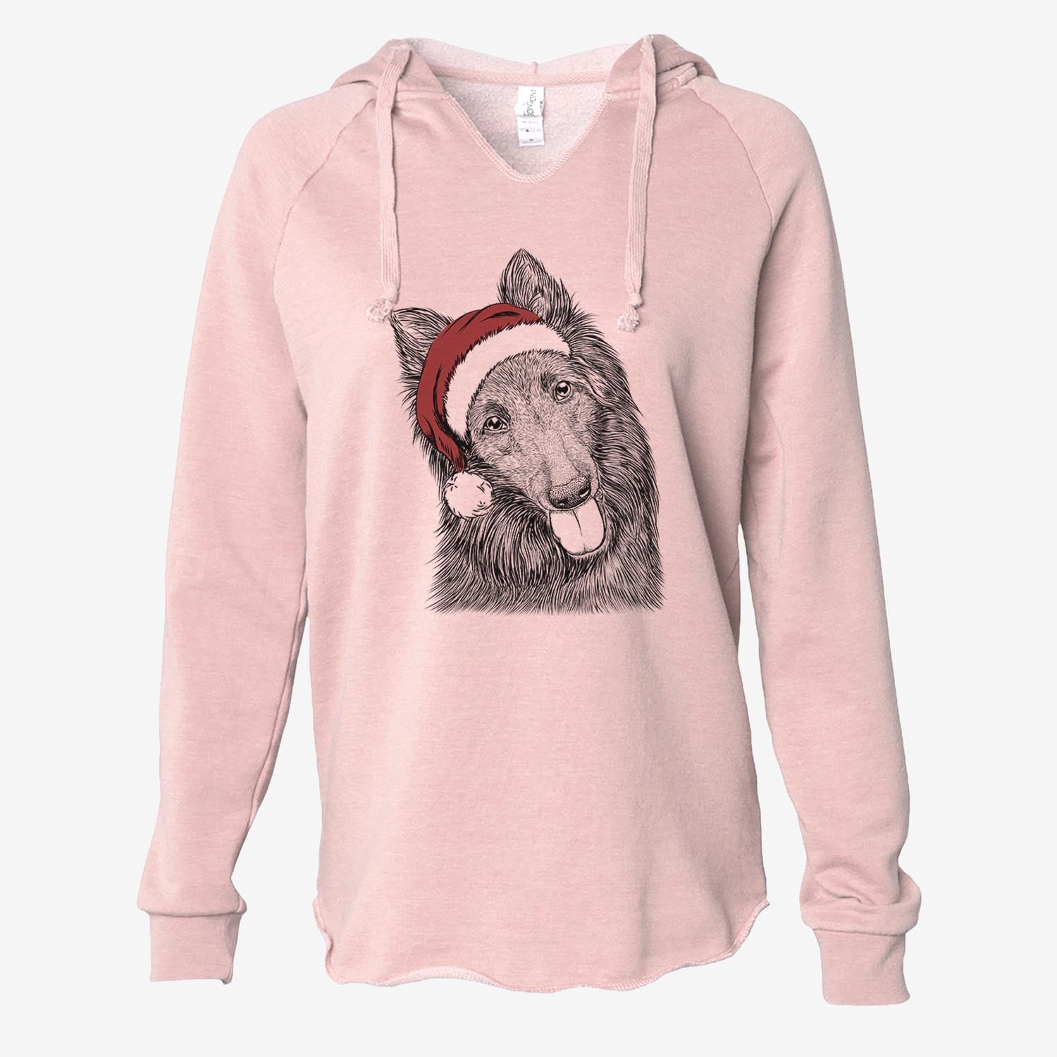 Jaxx the Belgian Tervuren - Cali Wave Hooded Sweatshirt