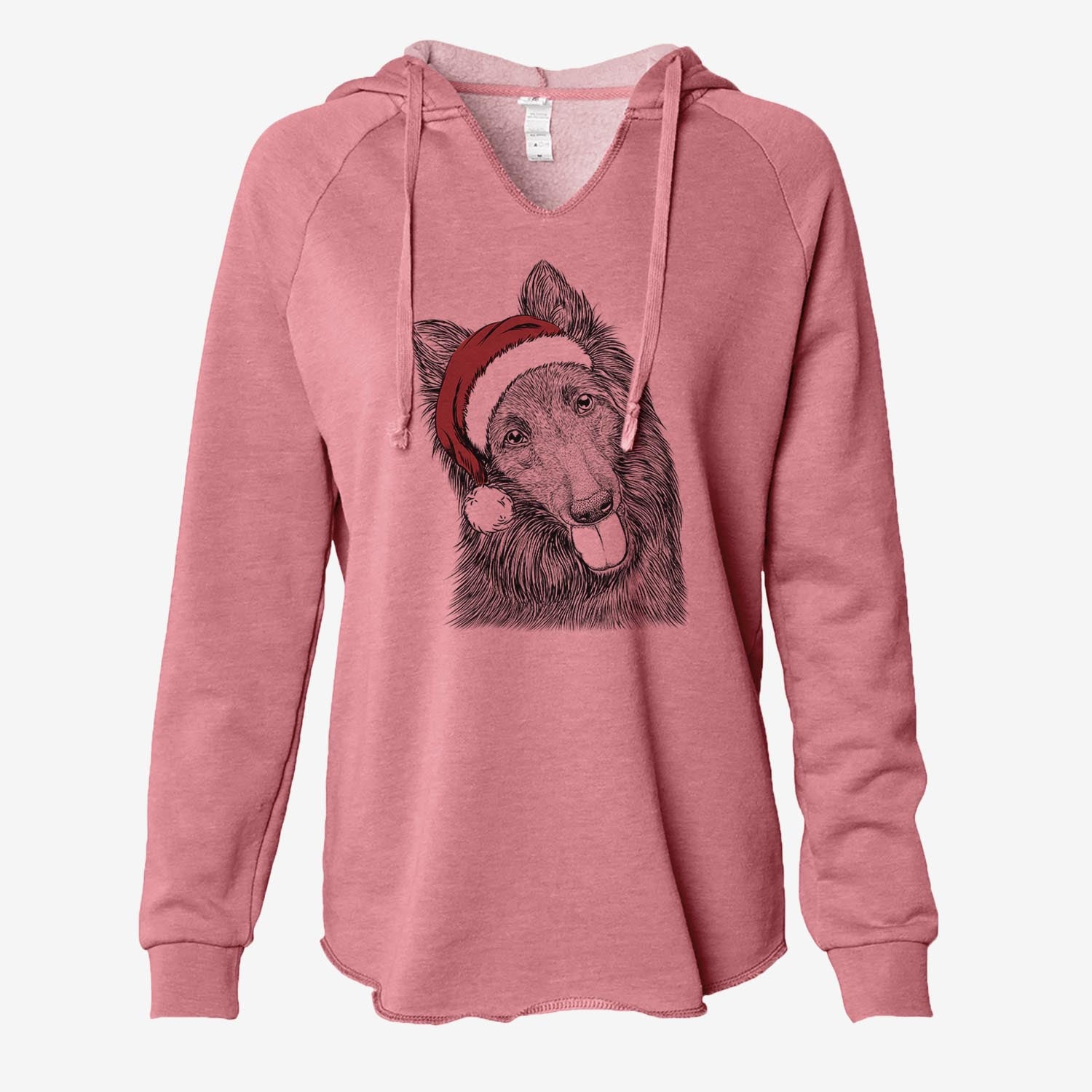 Jaxx the Belgian Tervuren - Cali Wave Hooded Sweatshirt