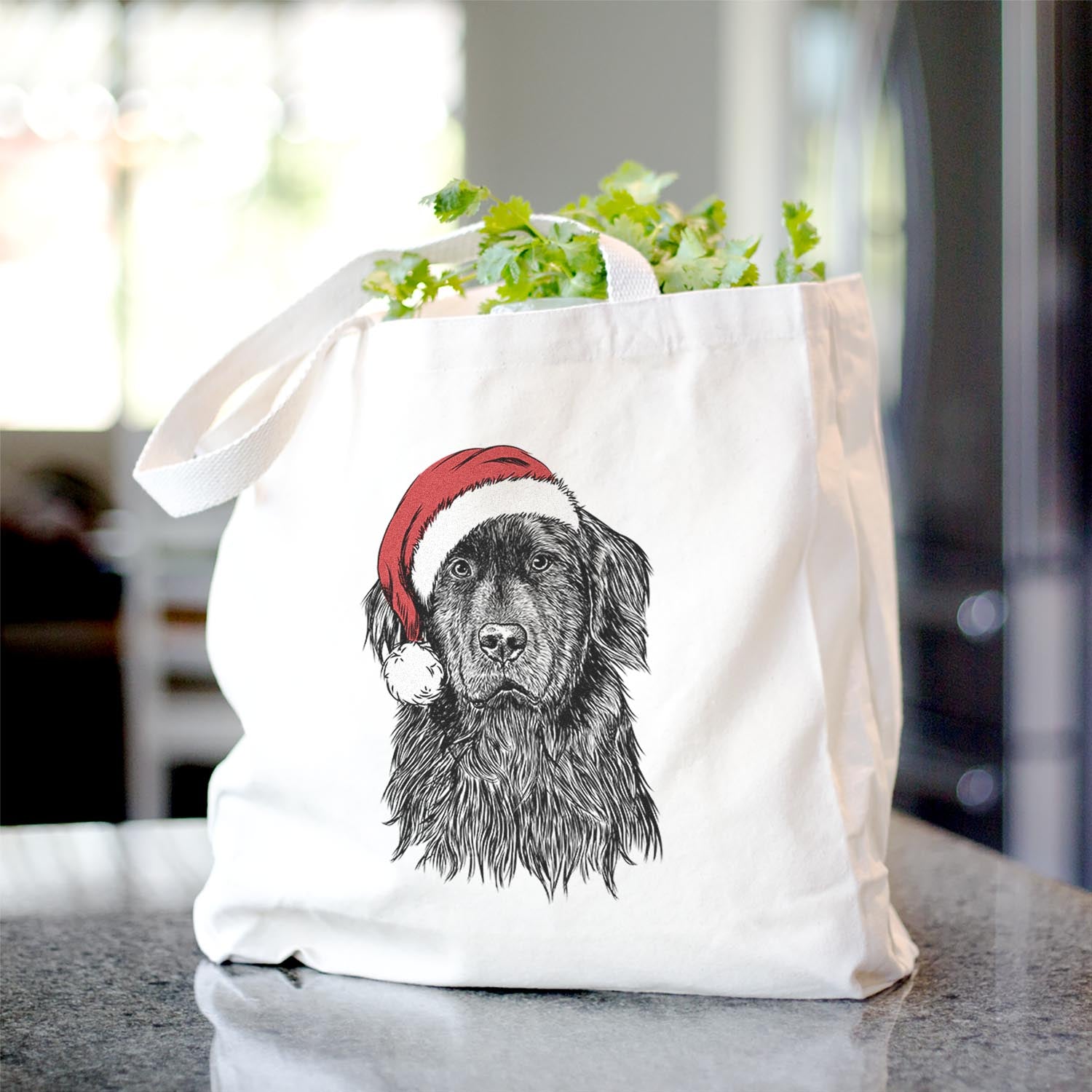 Jinx the Newfoundland - Tote Bag