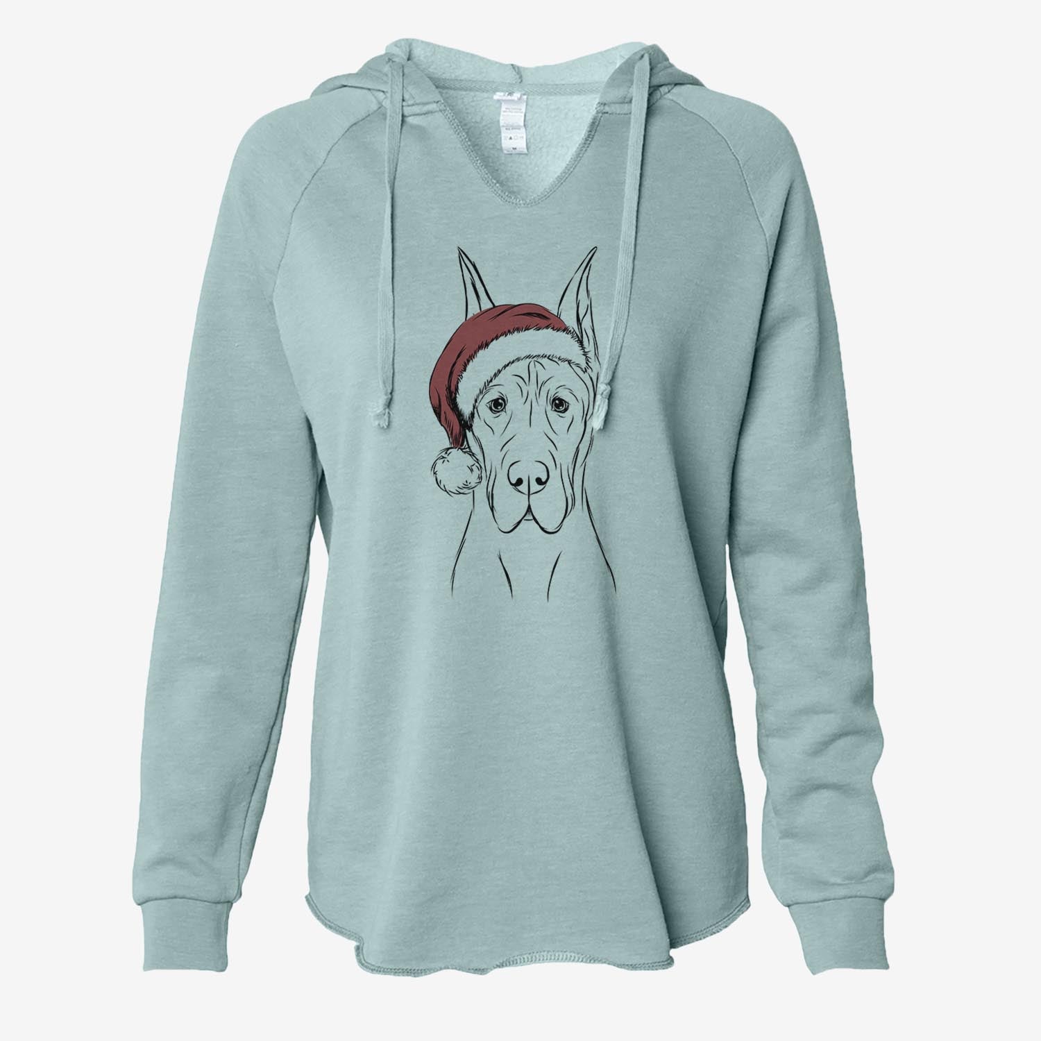 Jude the Great Dane - Cali Wave Hooded Sweatshirt