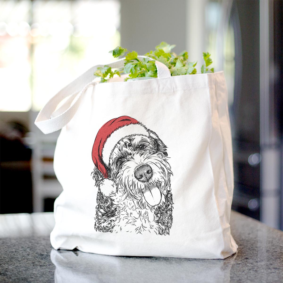 Kaci the Bernedoodle - Tote Bag