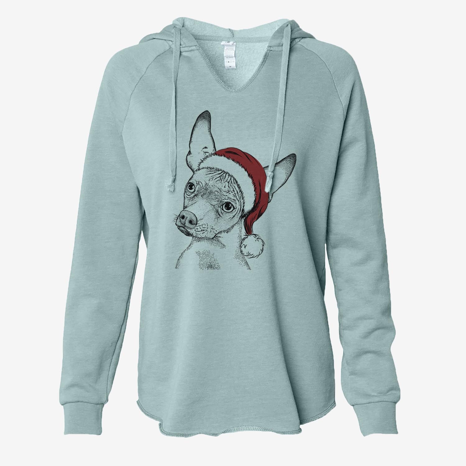 Kahlo the Xoloitzcuintli - Cali Wave Hooded Sweatshirt