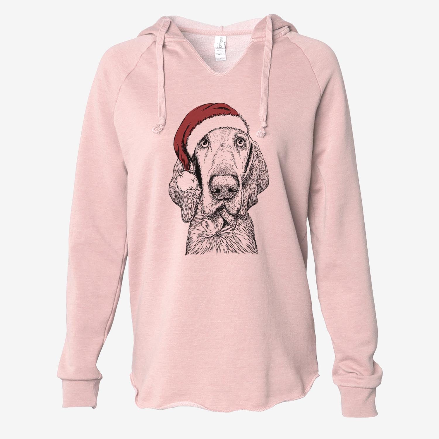 Kylie the Bracco Italiano - Cali Wave Hooded Sweatshirt