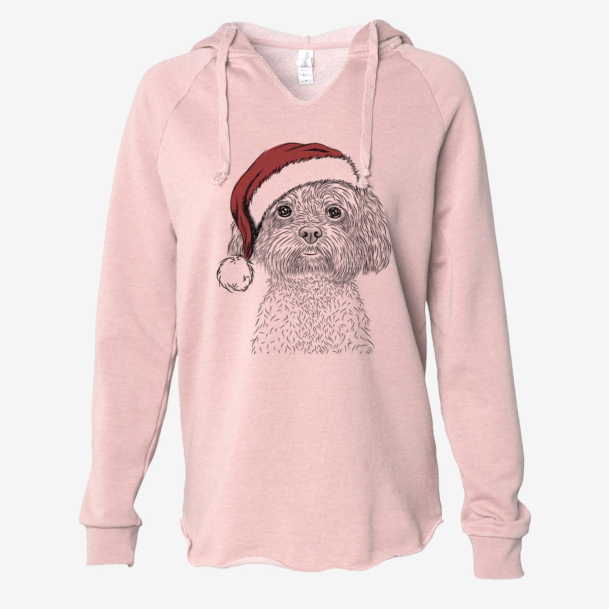 Lane the Lhasa Apso - Cali Wave Hooded Sweatshirt