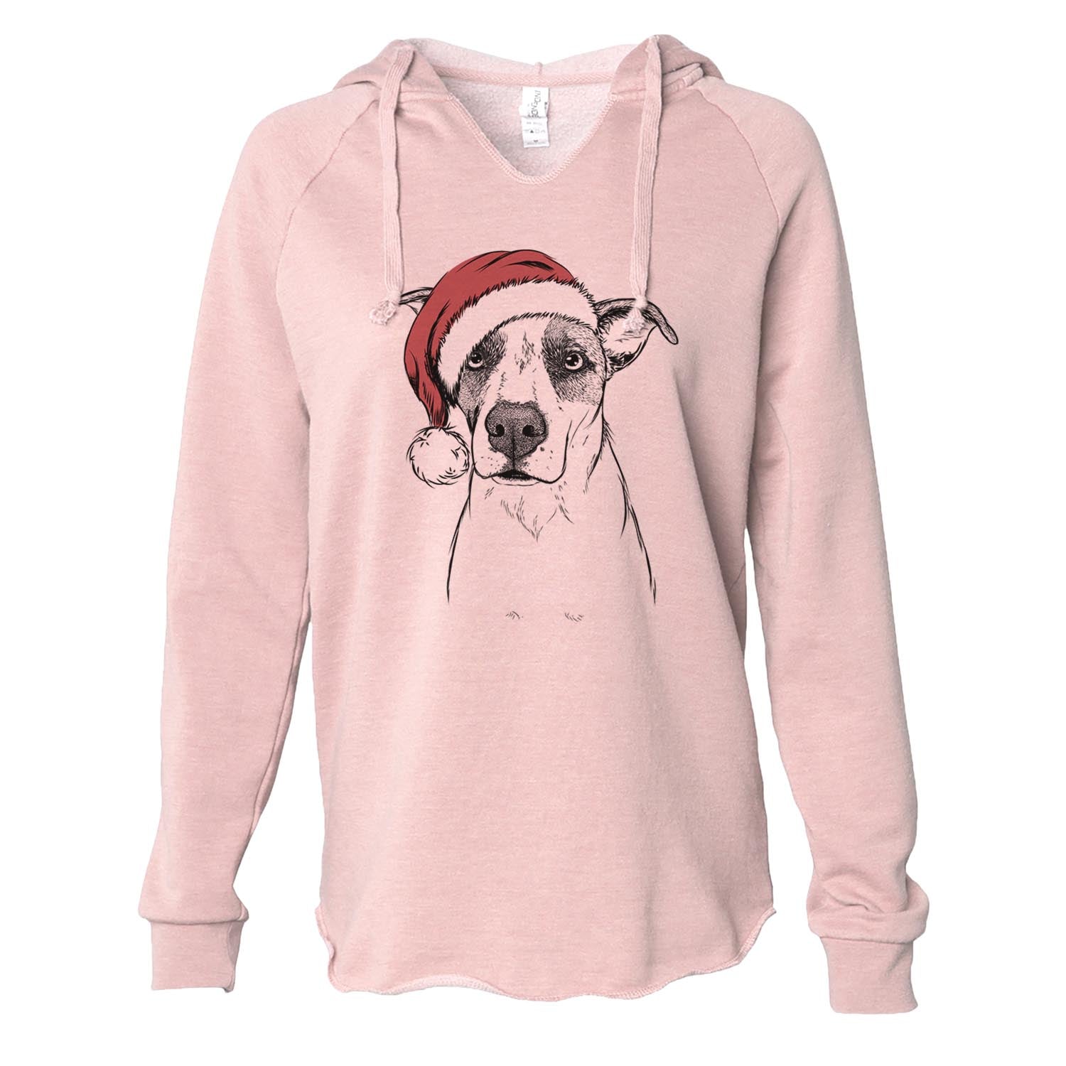 Lily the Mixed Breed - Cali Wave Hooded Sweatshirt