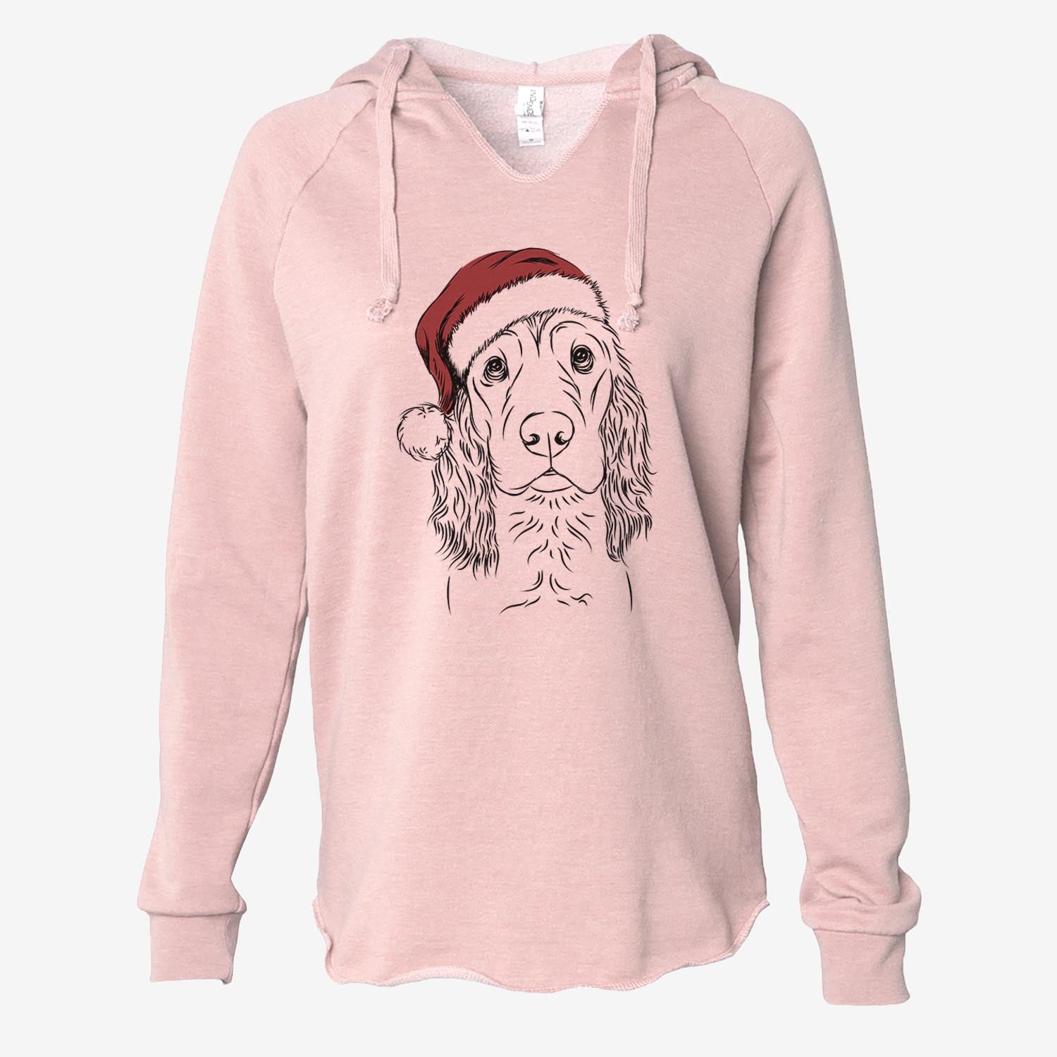 Logan the Cocker Spaniel - Cali Wave Hooded Sweatshirt