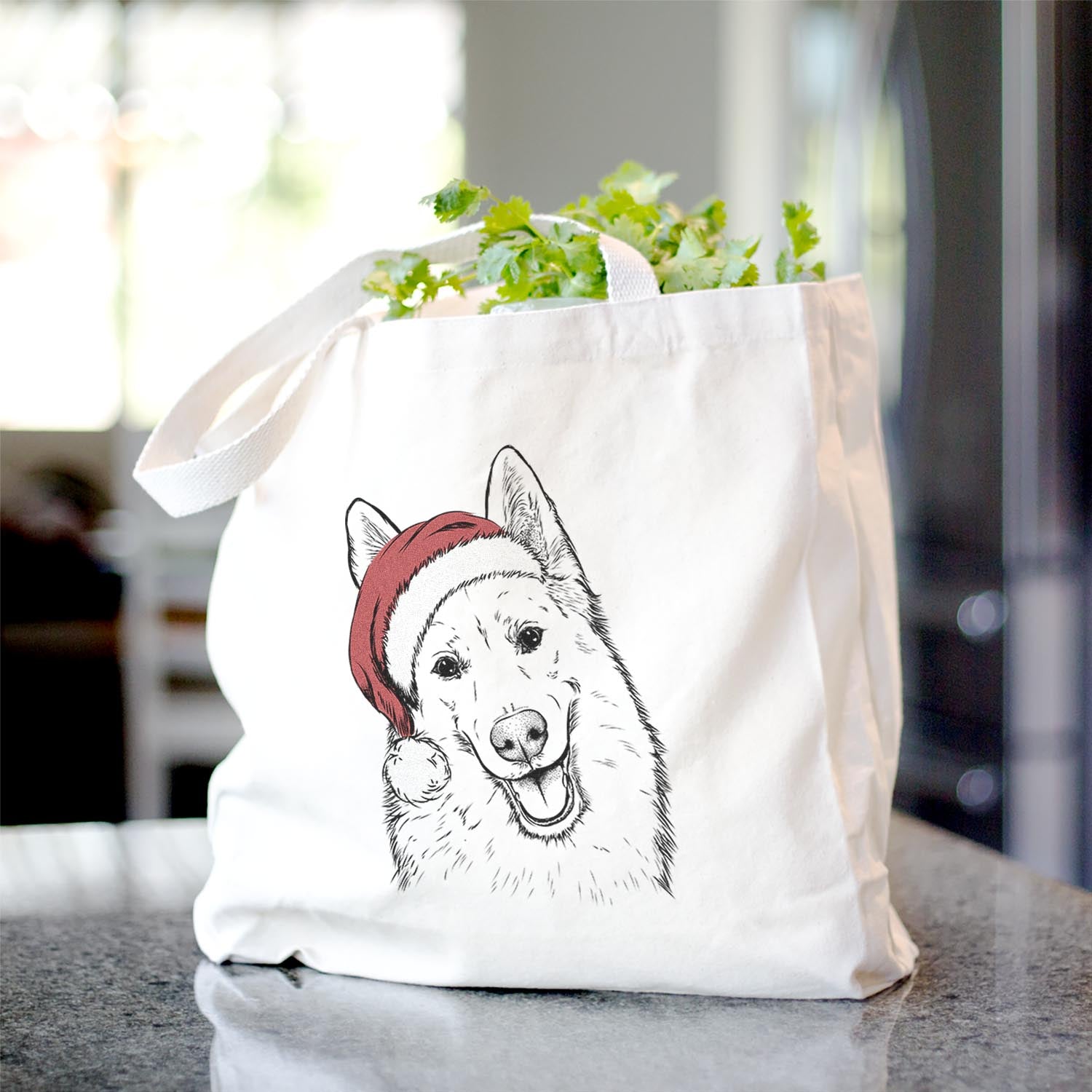 Loki the Husky Shepherd Mix - Tote Bag