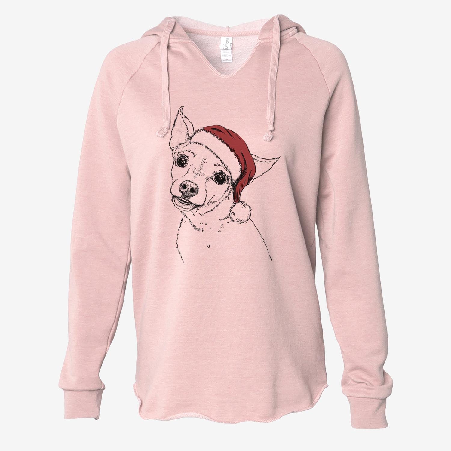 Lola the Chiweenie - Cali Wave Hooded Sweatshirt