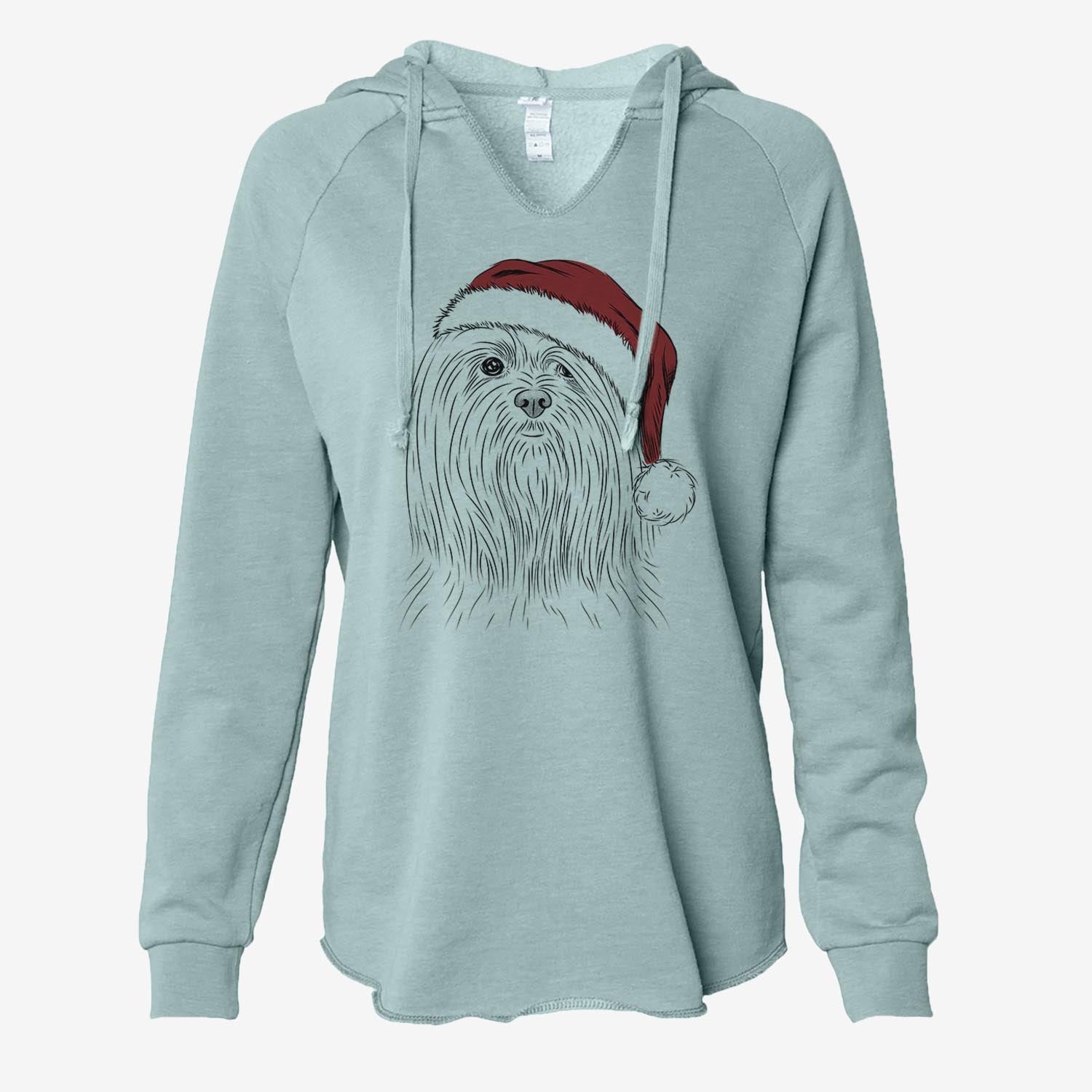 Lorenzo the Lhasa Apso - Cali Wave Hooded Sweatshirt