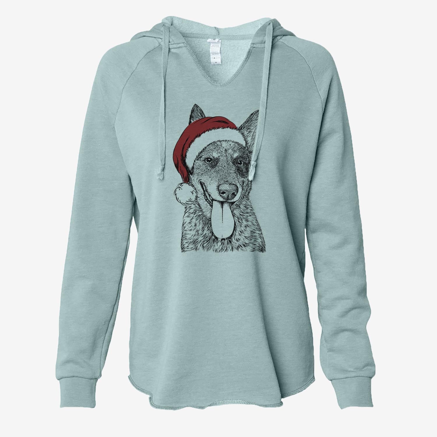 Madison the Blue Heeler - Cali Wave Hooded Sweatshirt