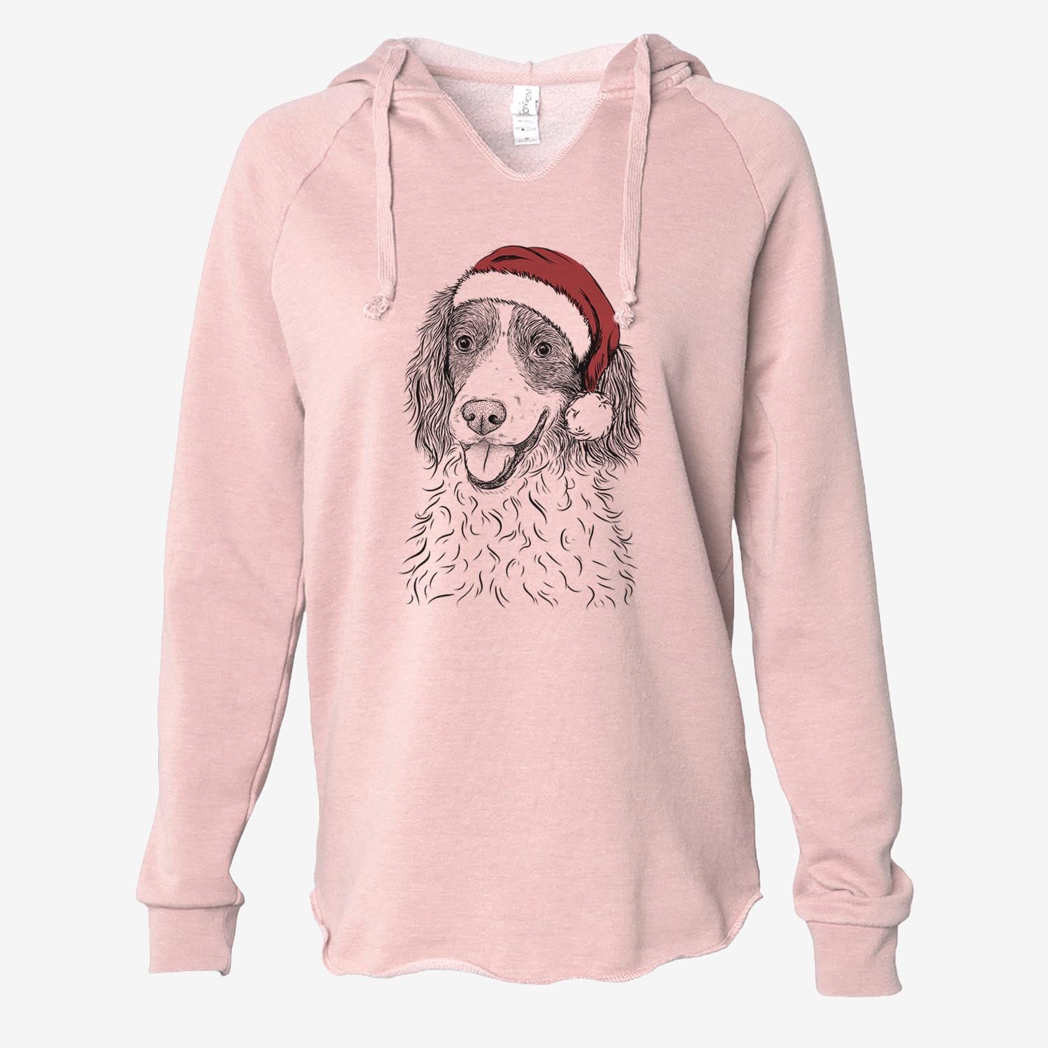 Maggie the Springer Spaniel - Cali Wave Hooded Sweatshirt