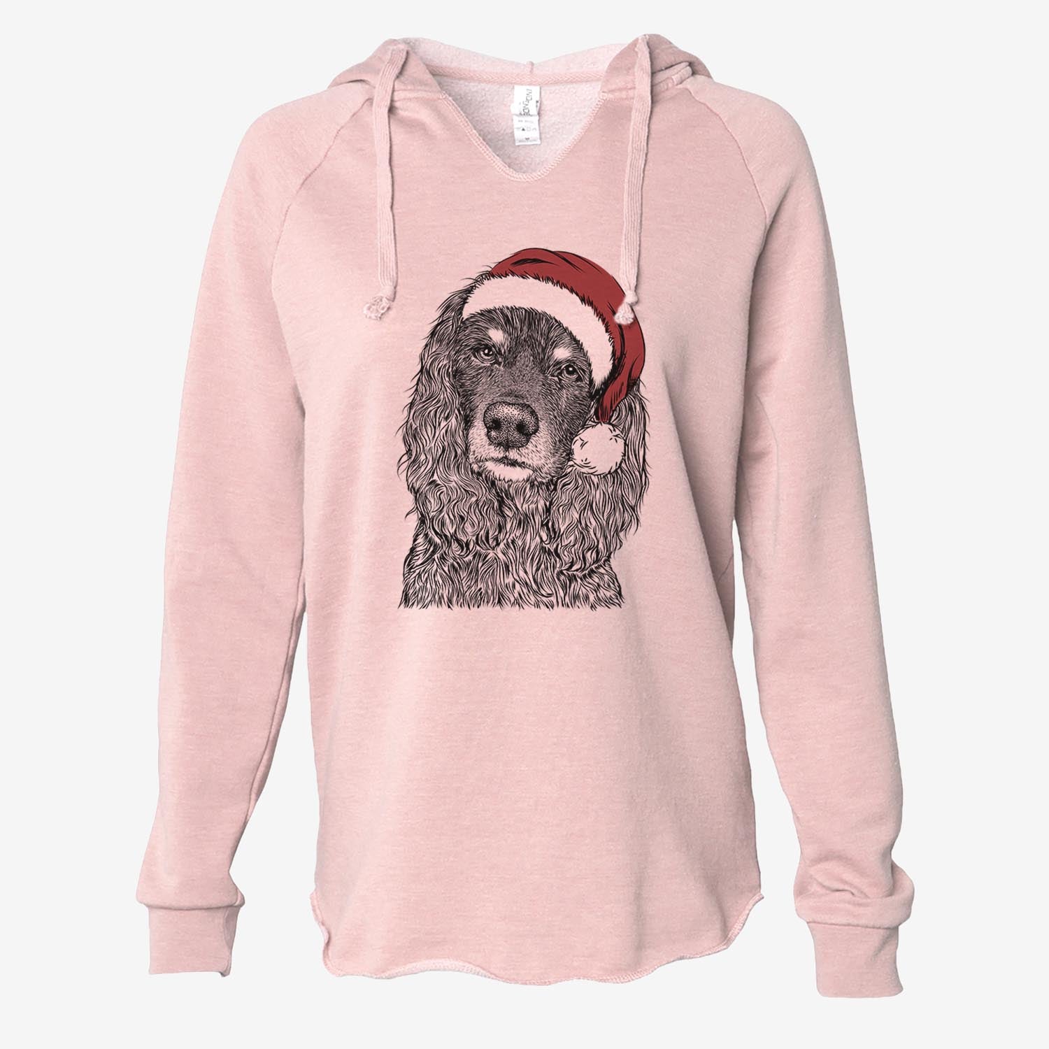 Marley Boy the American Cocker Spaniel - Cali Wave Hooded Sweatshirt