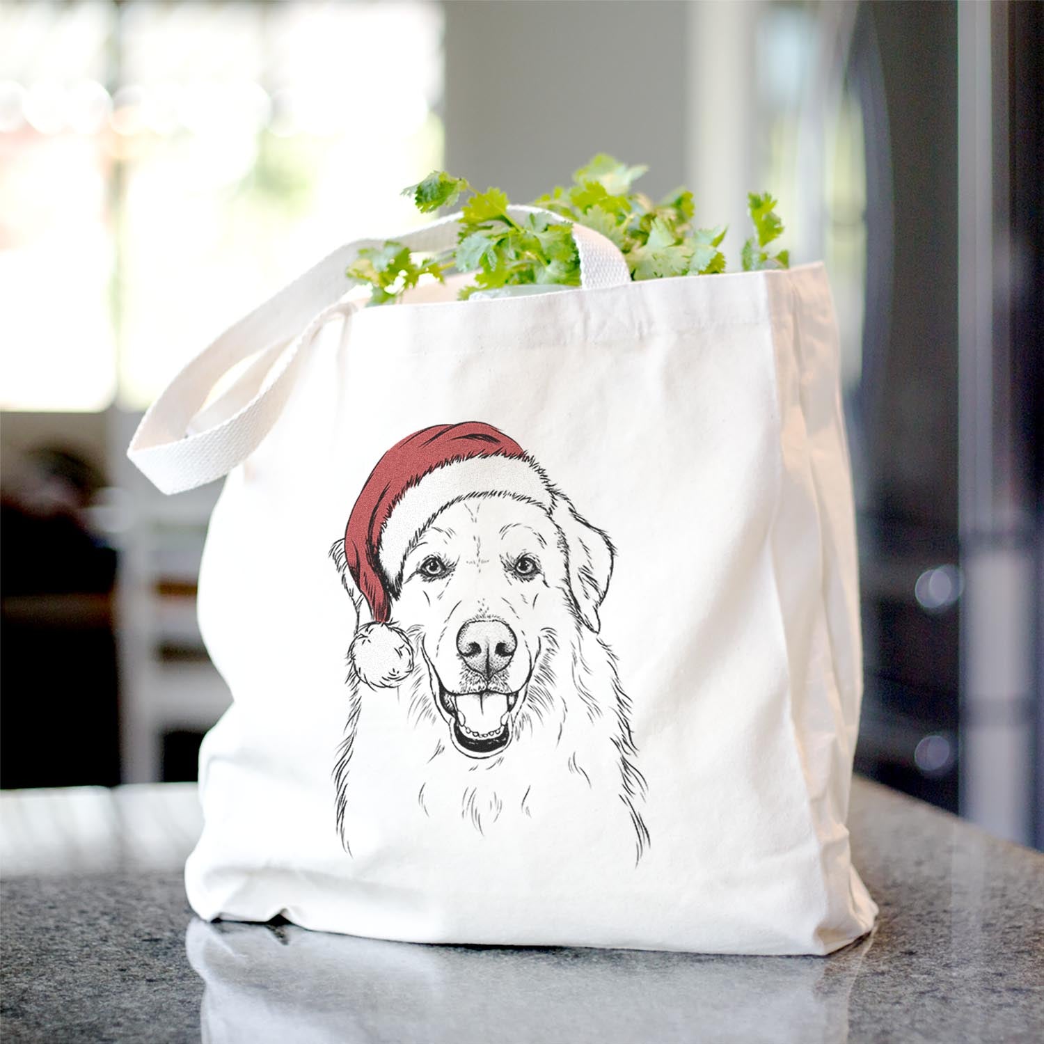 Meg the Great Pyrenees - Tote Bag