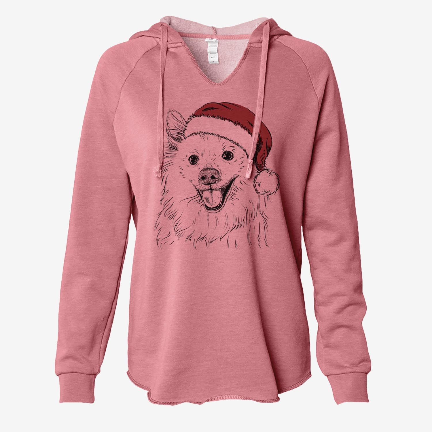 Miki the American Eskimo - Cali Wave Hooded Sweatshirt