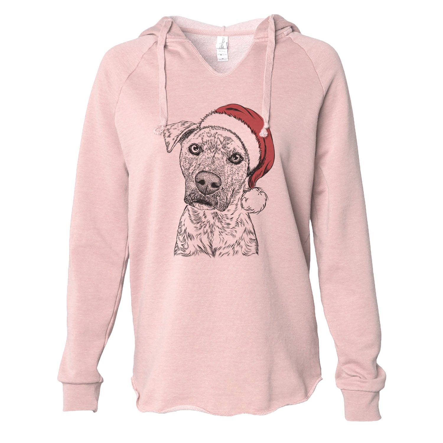 Monster Baby the Pitbull Mix - Cali Wave Hooded Sweatshirt