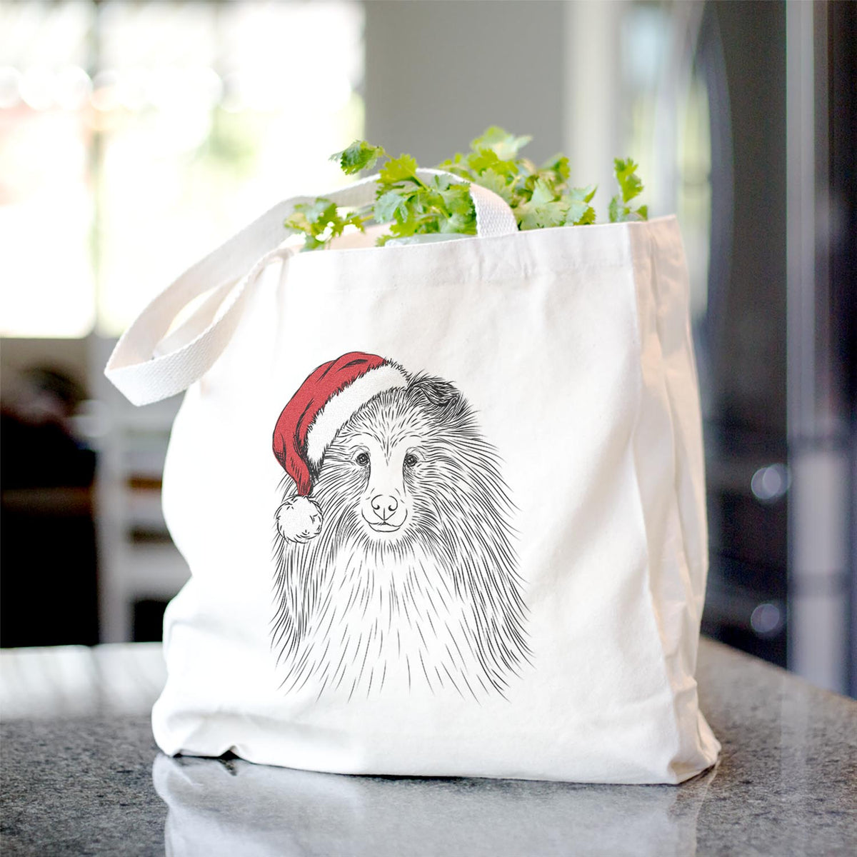 Moxie the Shetland Sheepdog - Tote Bag