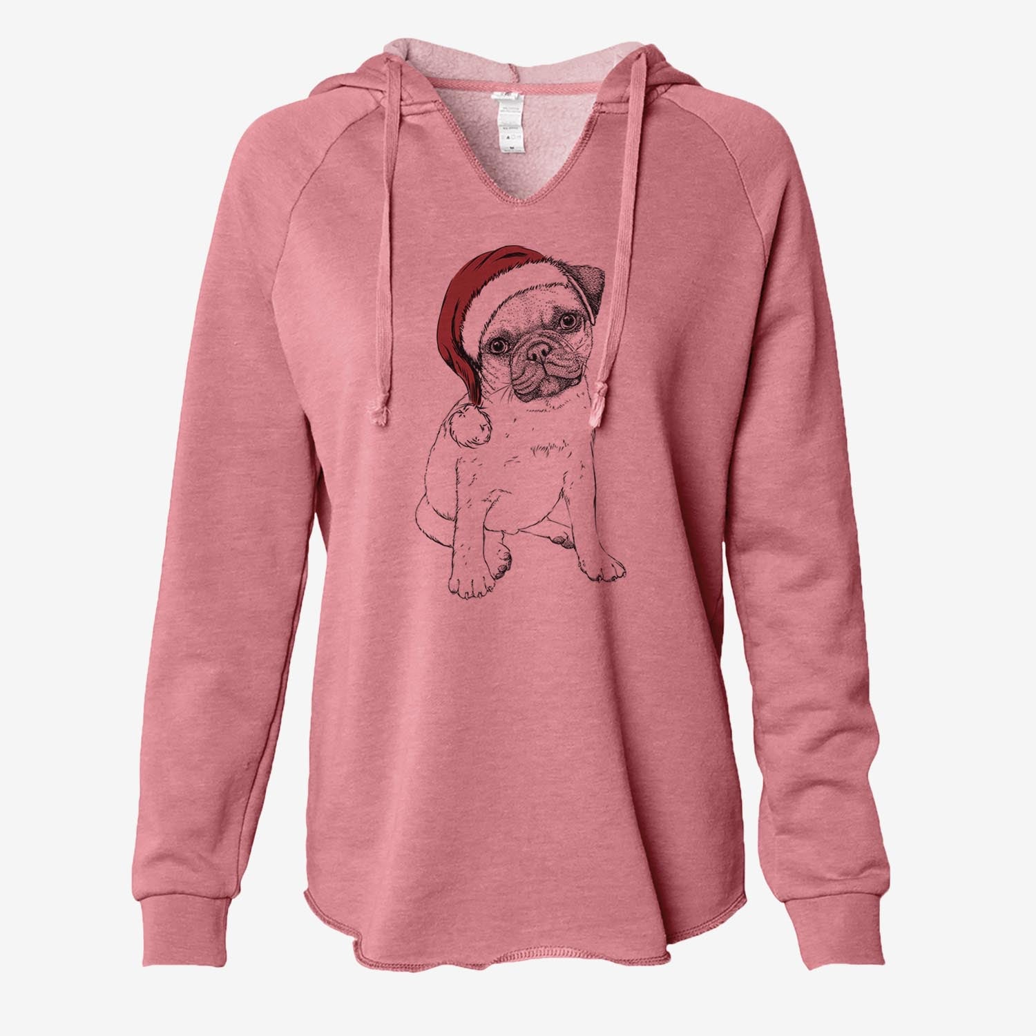 Nelson the Pug - Cali Wave Hooded Sweatshirt