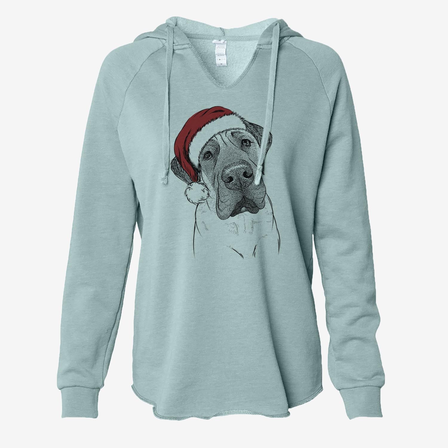 NutterButter the English Mastiff - Cali Wave Hooded Sweatshirt