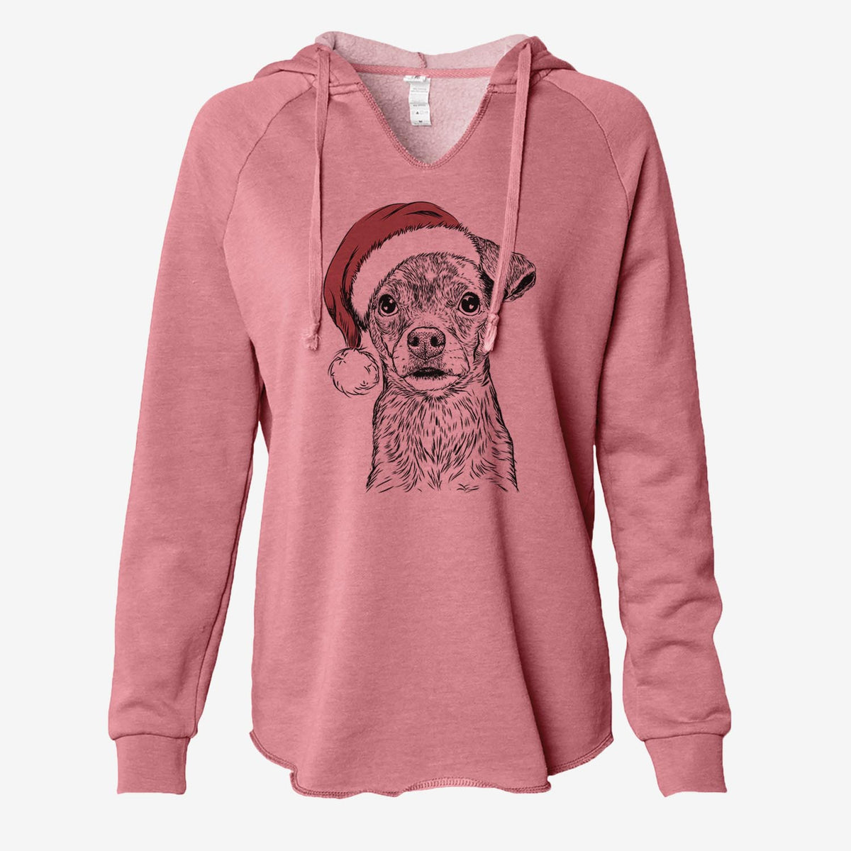 Olive the Mixed Breed - Cali Wave Hooded Sweatshirt
