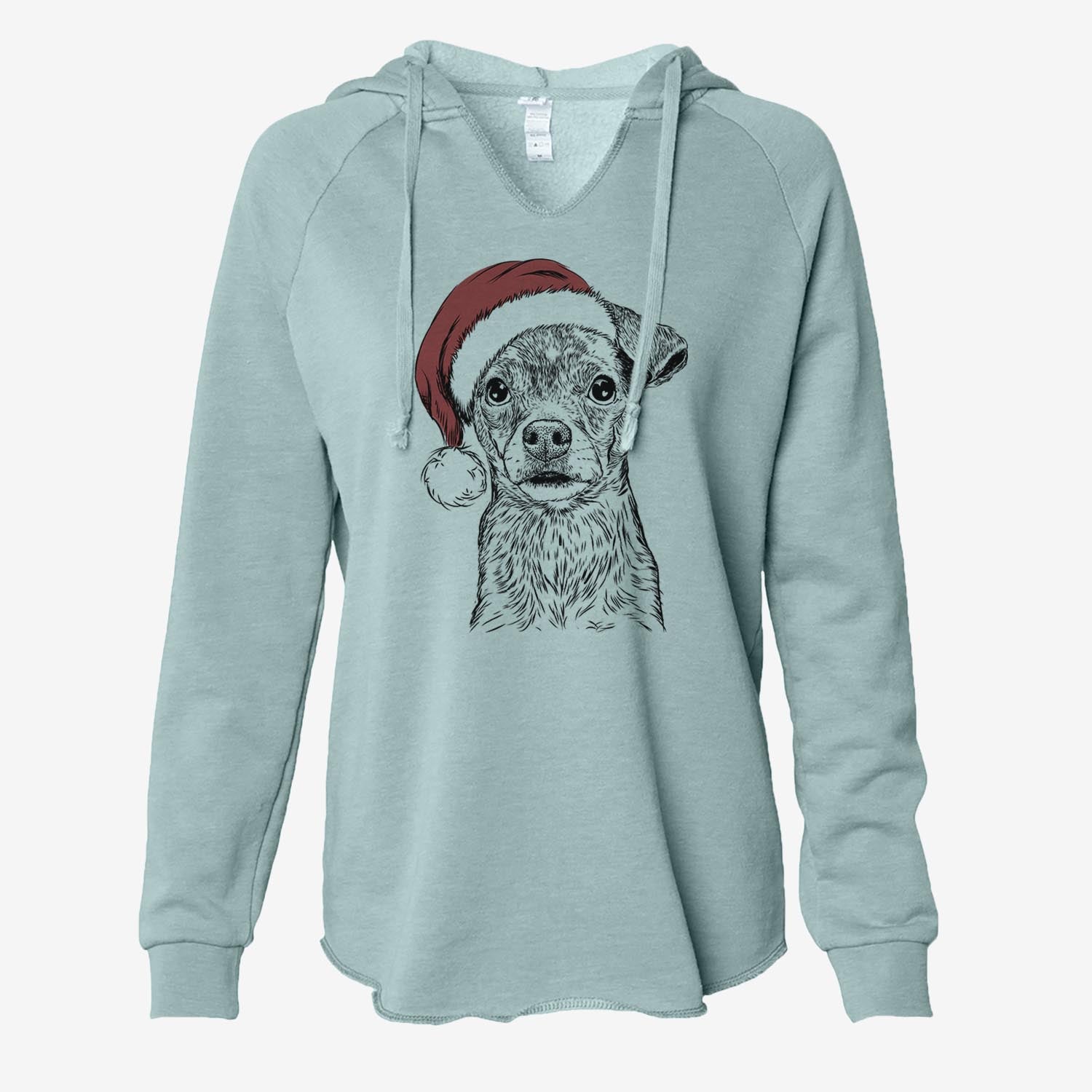 Olive the Mixed Breed - Cali Wave Hooded Sweatshirt