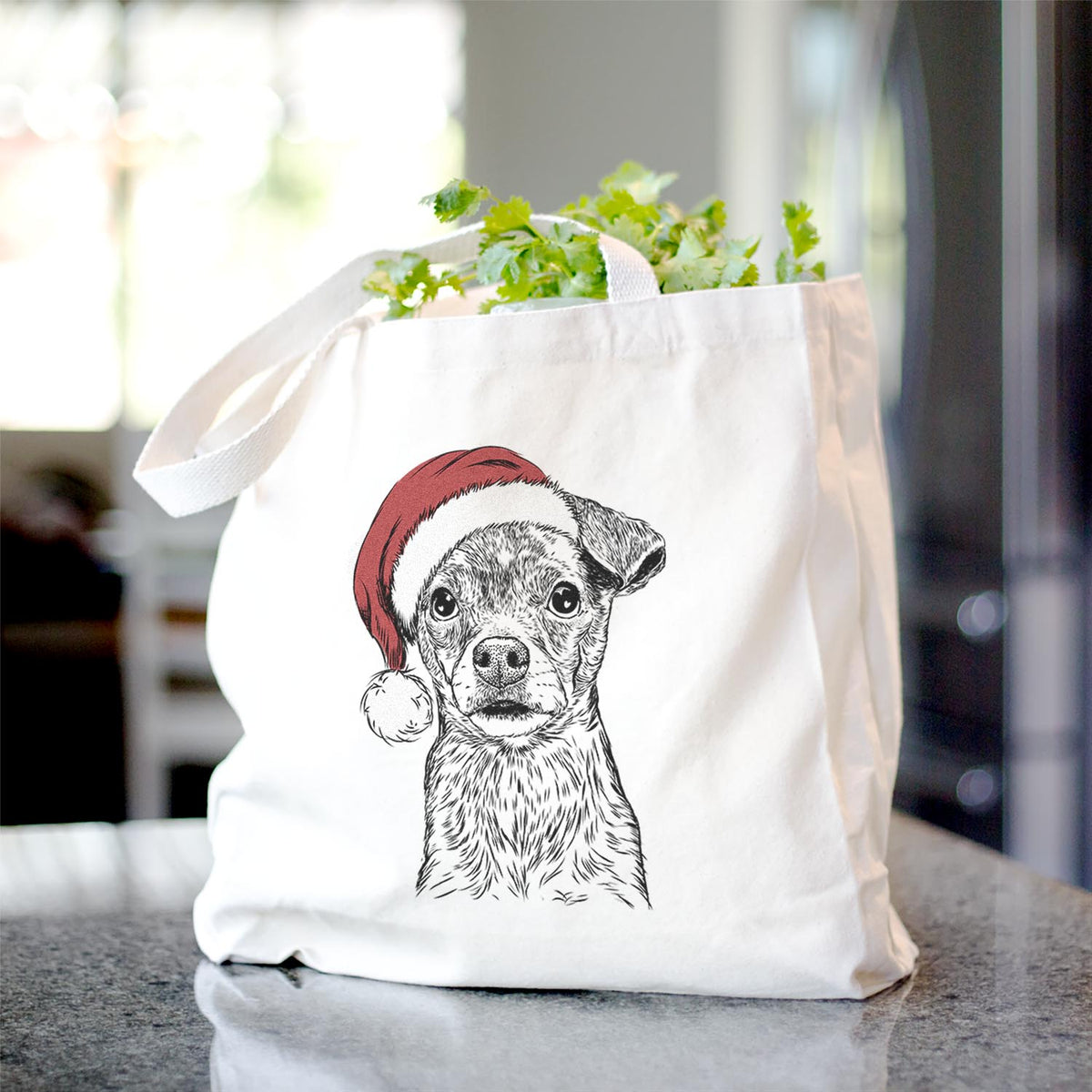 Olive the Mixed Breed - Tote Bag