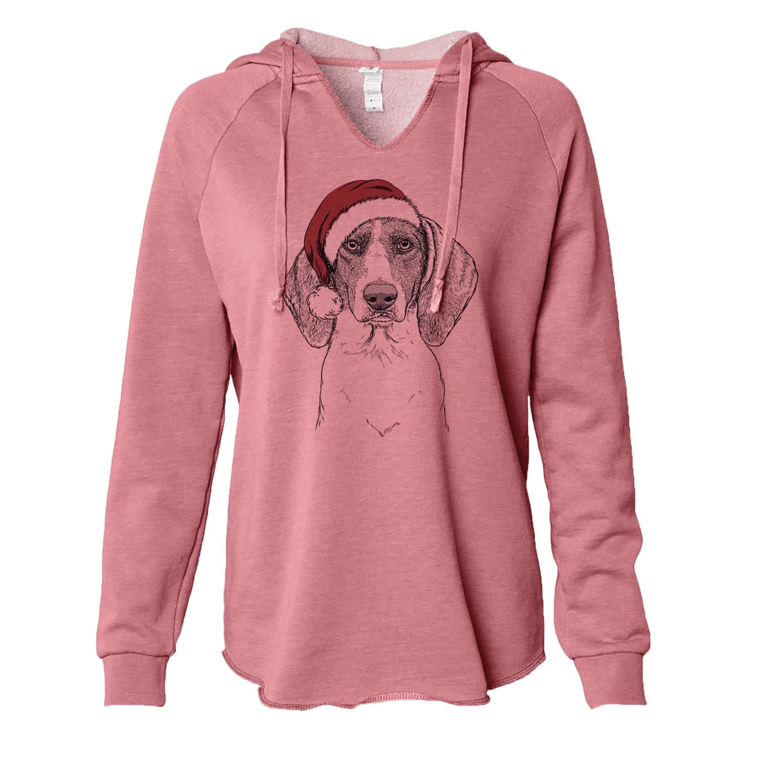 Orin the Treeing Walker Coonhound - Cali Wave Hooded Sweatshirt