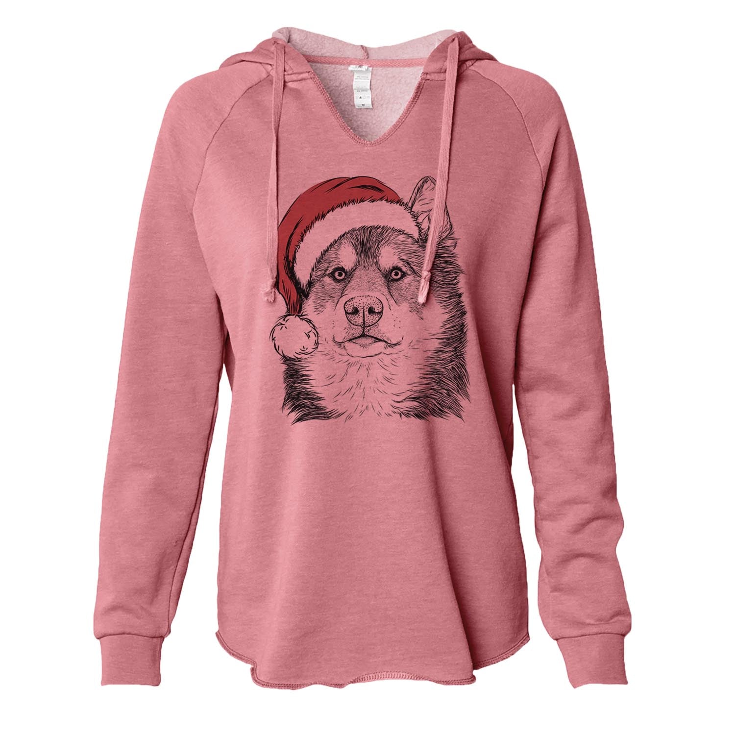 Oskar the Candian Eskimo Dog - Cali Wave Hooded Sweatshirt