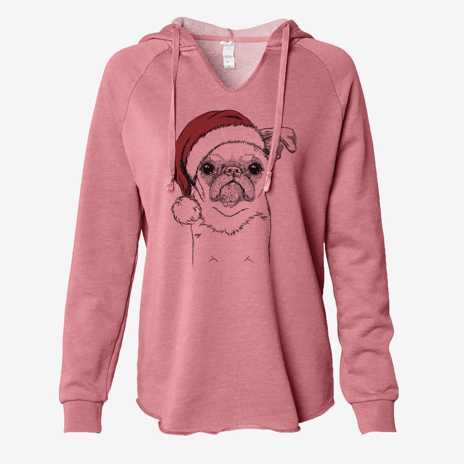 Petit Penny the Brussels Griffon - Cali Wave Hooded Sweatshirt