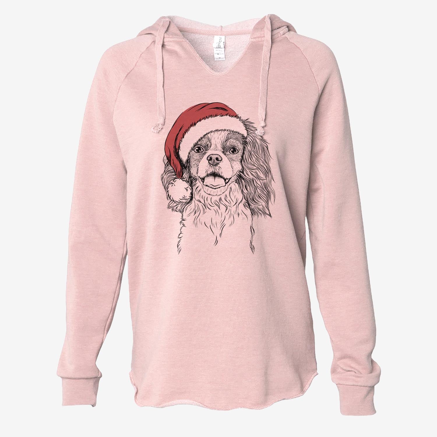 Poppy the Cavalier King Charles Spaniel - Cali Wave Hooded Sweatshirt